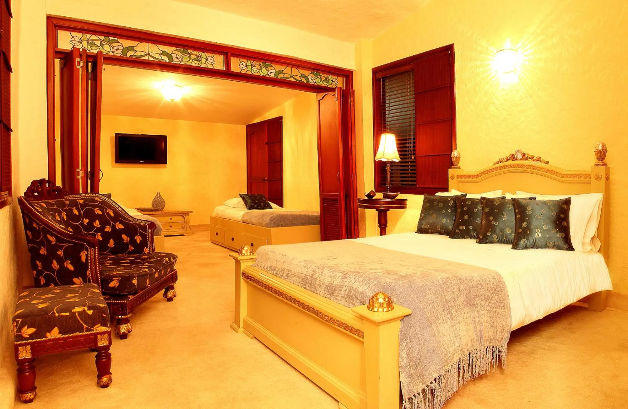 Bed in Casa Caballero Hotel Boutique