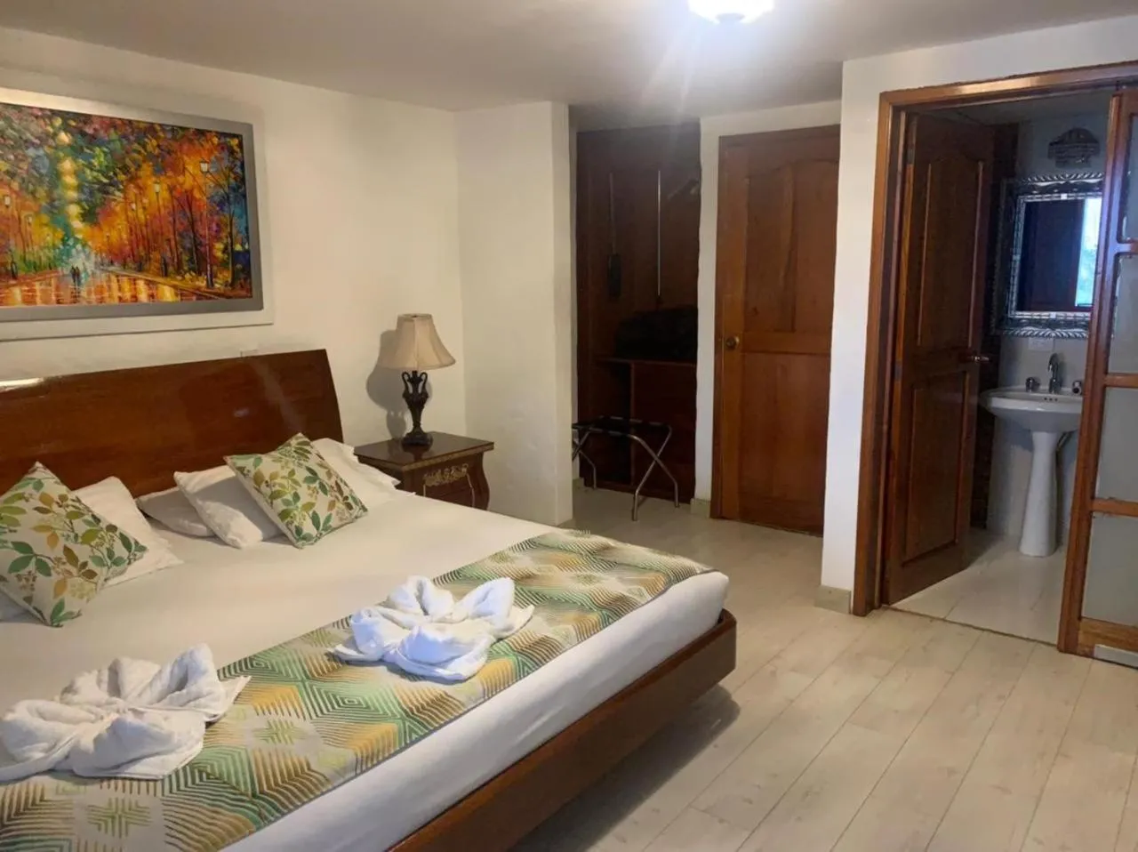 Bed in Casa Caballero Hotel Boutique