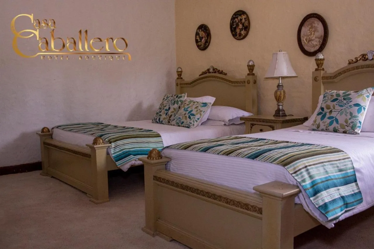 Bed in Casa Caballero Hotel Boutique