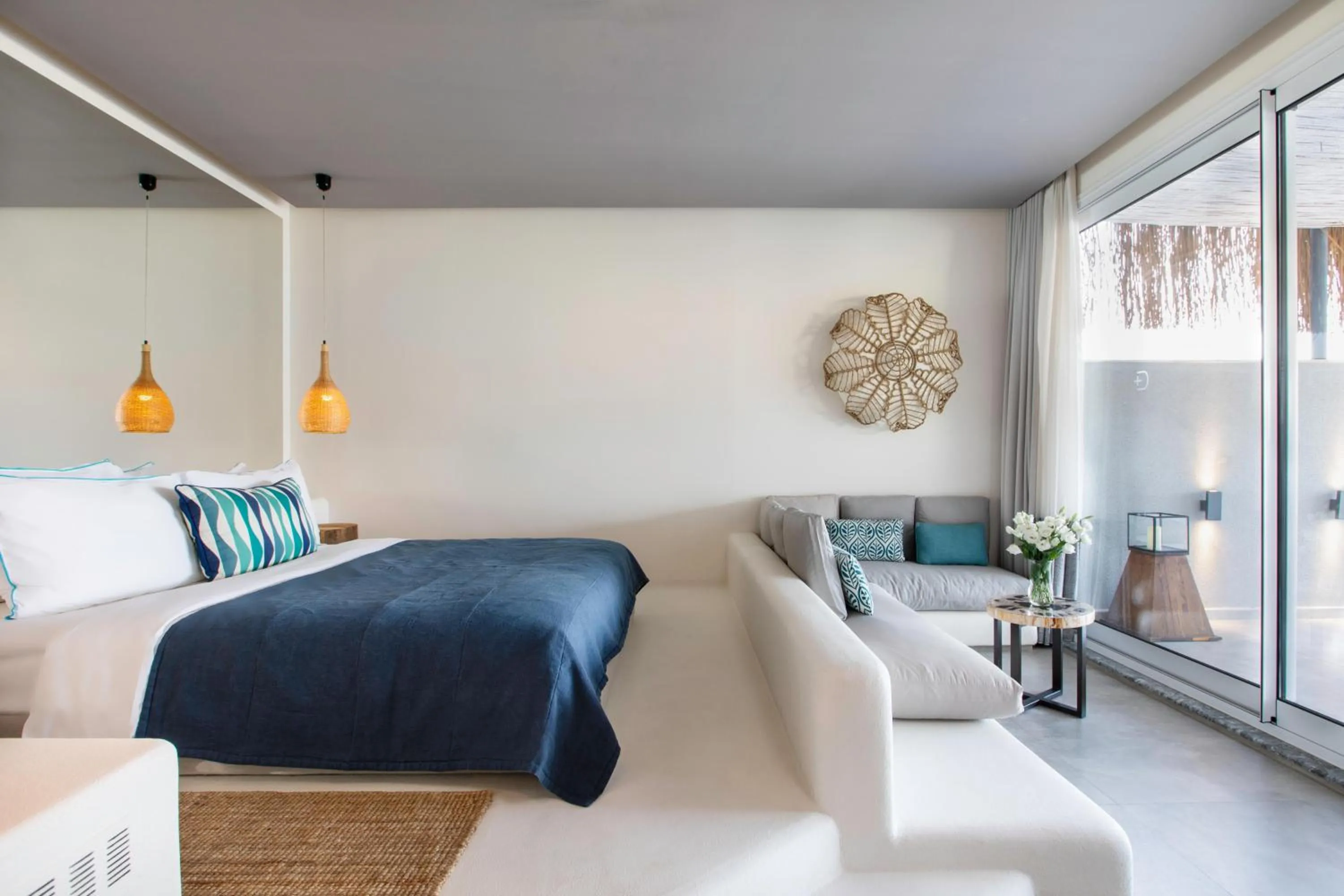 Photo of the whole room, Bed in Design Plus Seya Beach Hotel