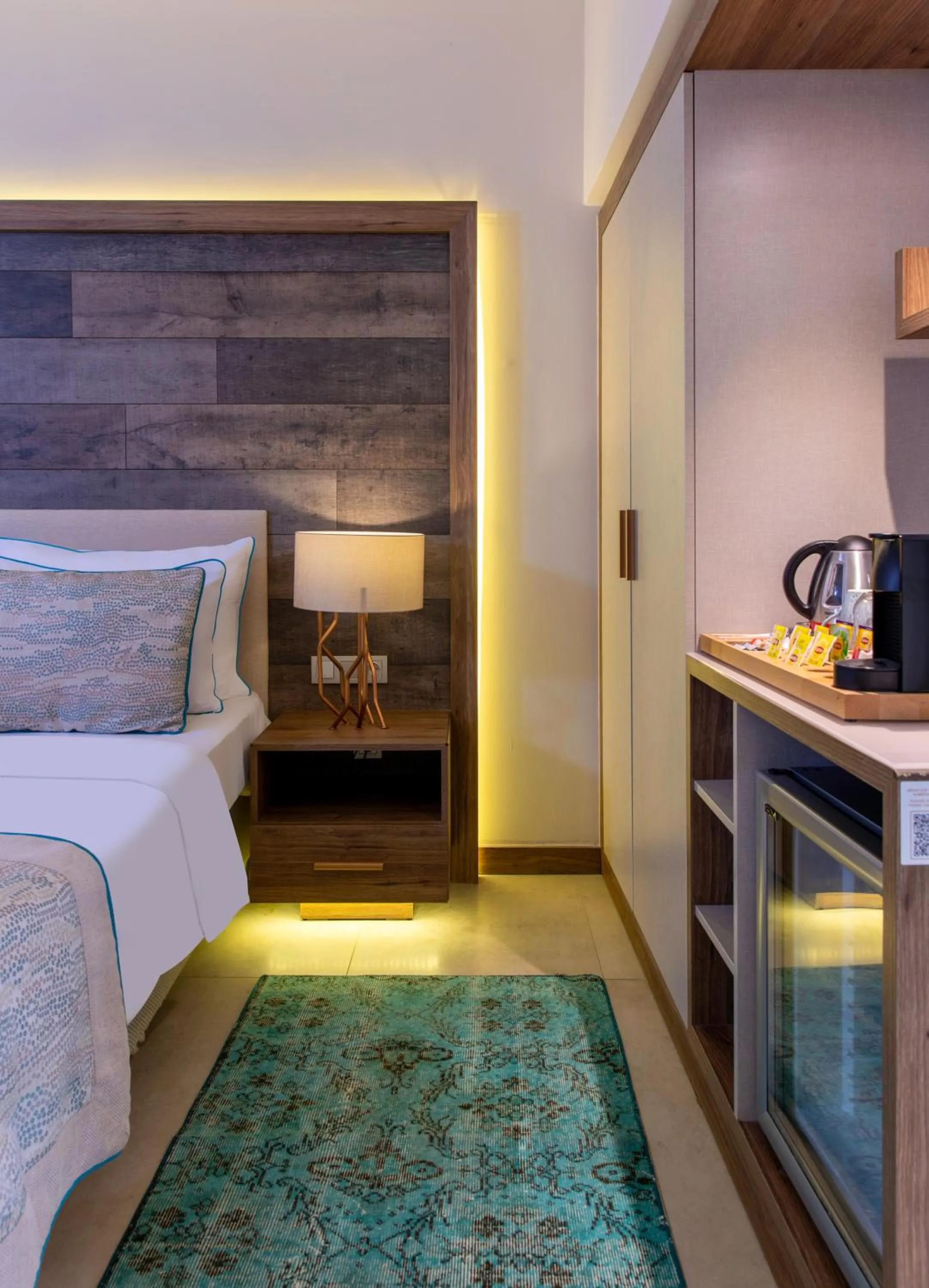 Photo of the whole room, Bed in Design Plus Seya Beach Hotel