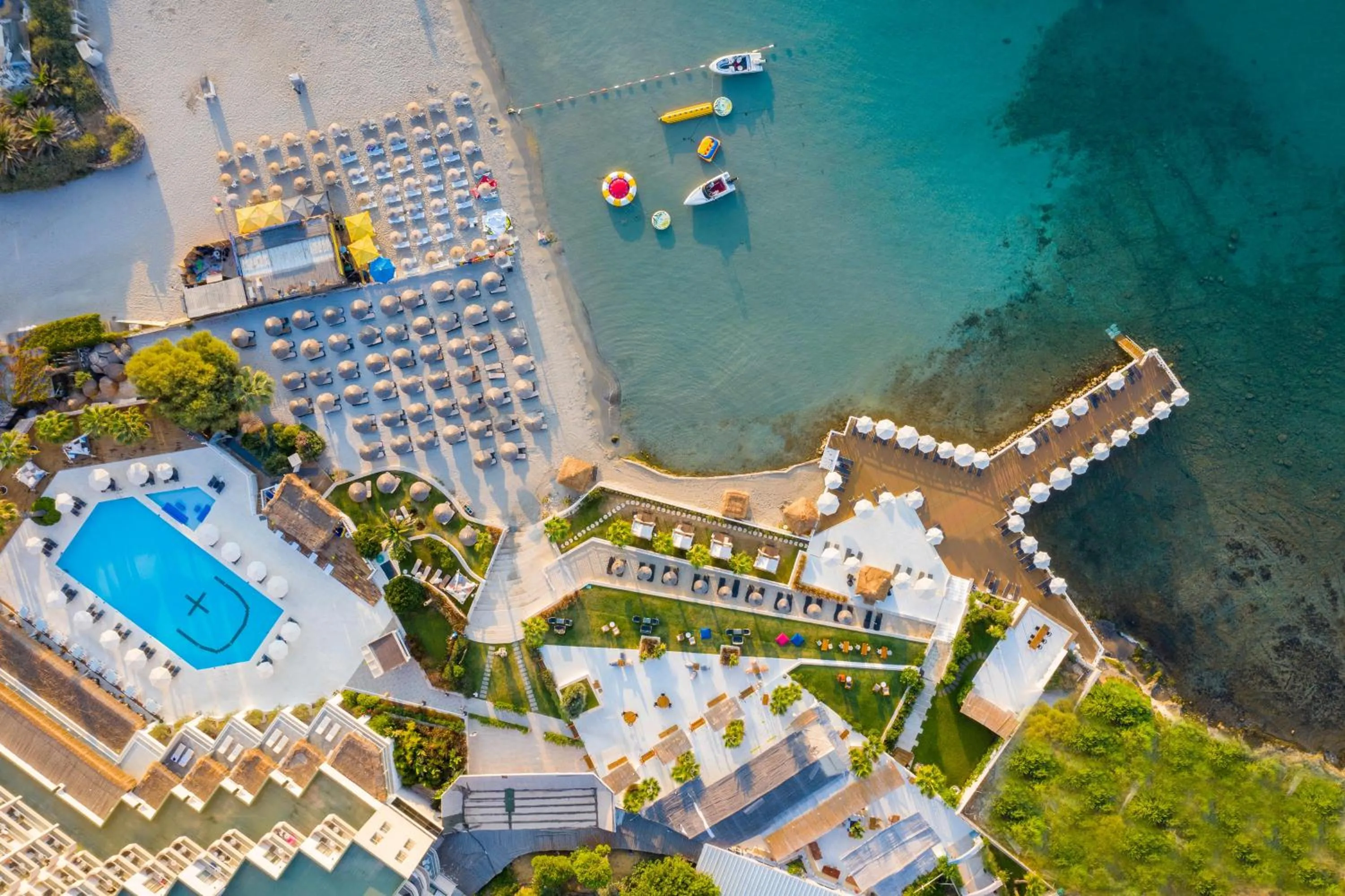 Property building in Design Plus Seya Beach Hotel