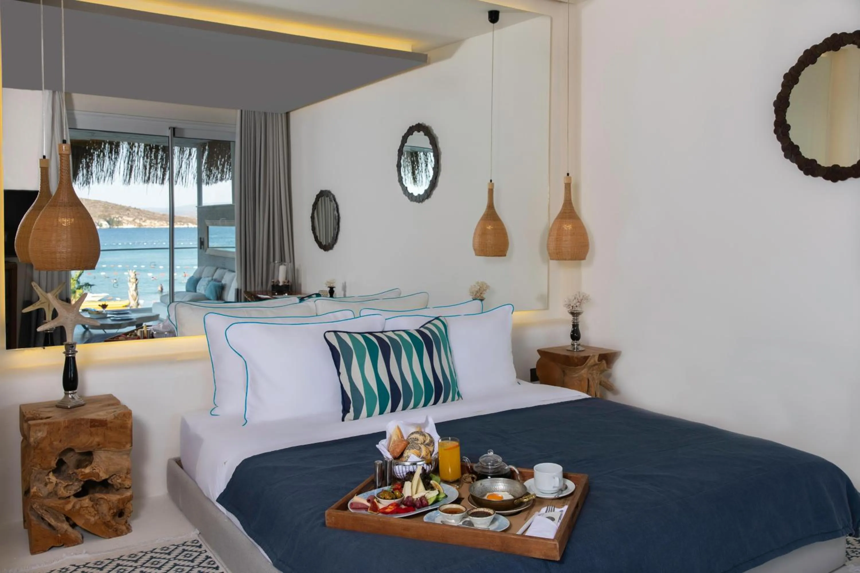 Photo of the whole room, Bed in Design Plus Seya Beach Hotel