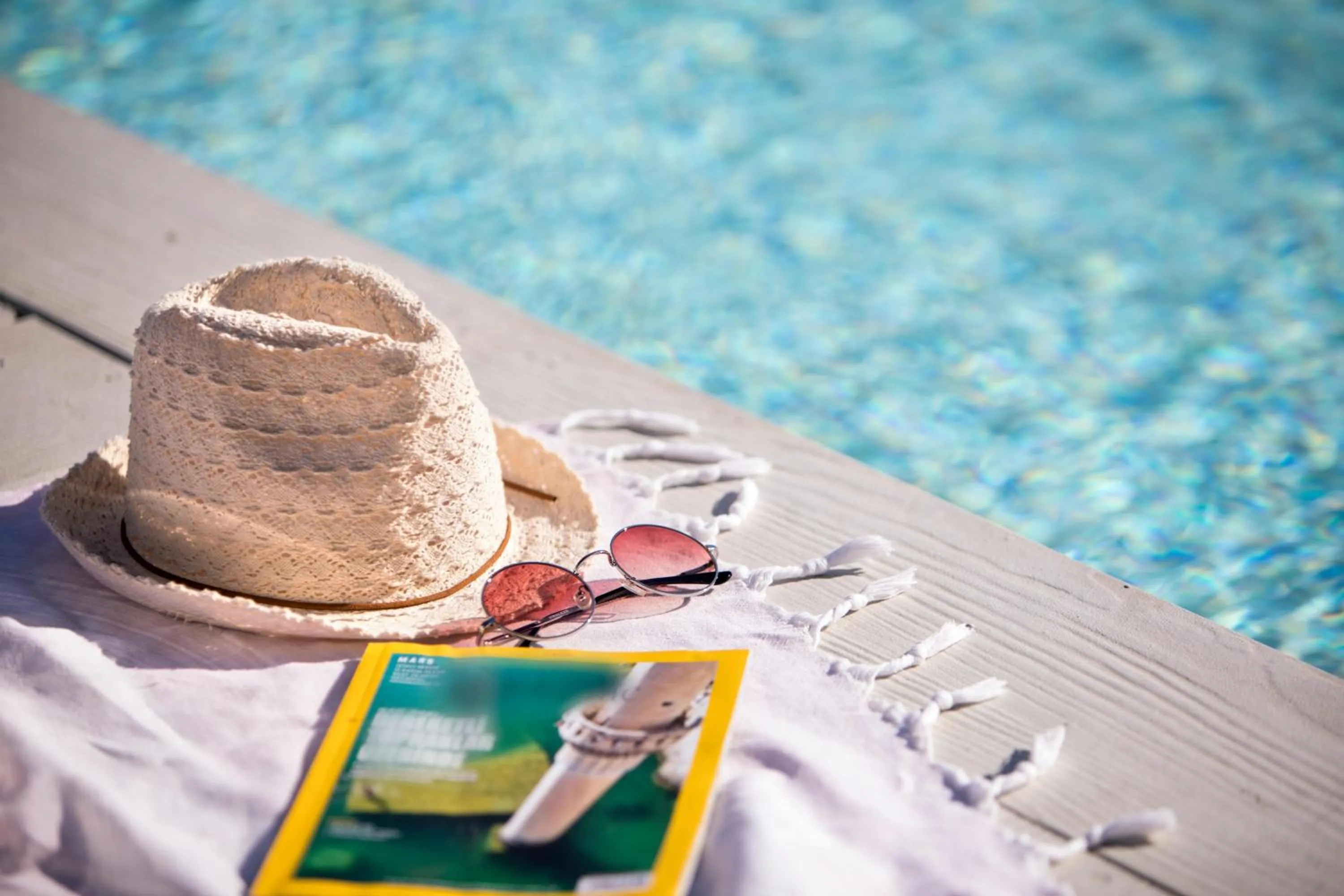 Swimming pool in Design Plus Seya Beach Hotel