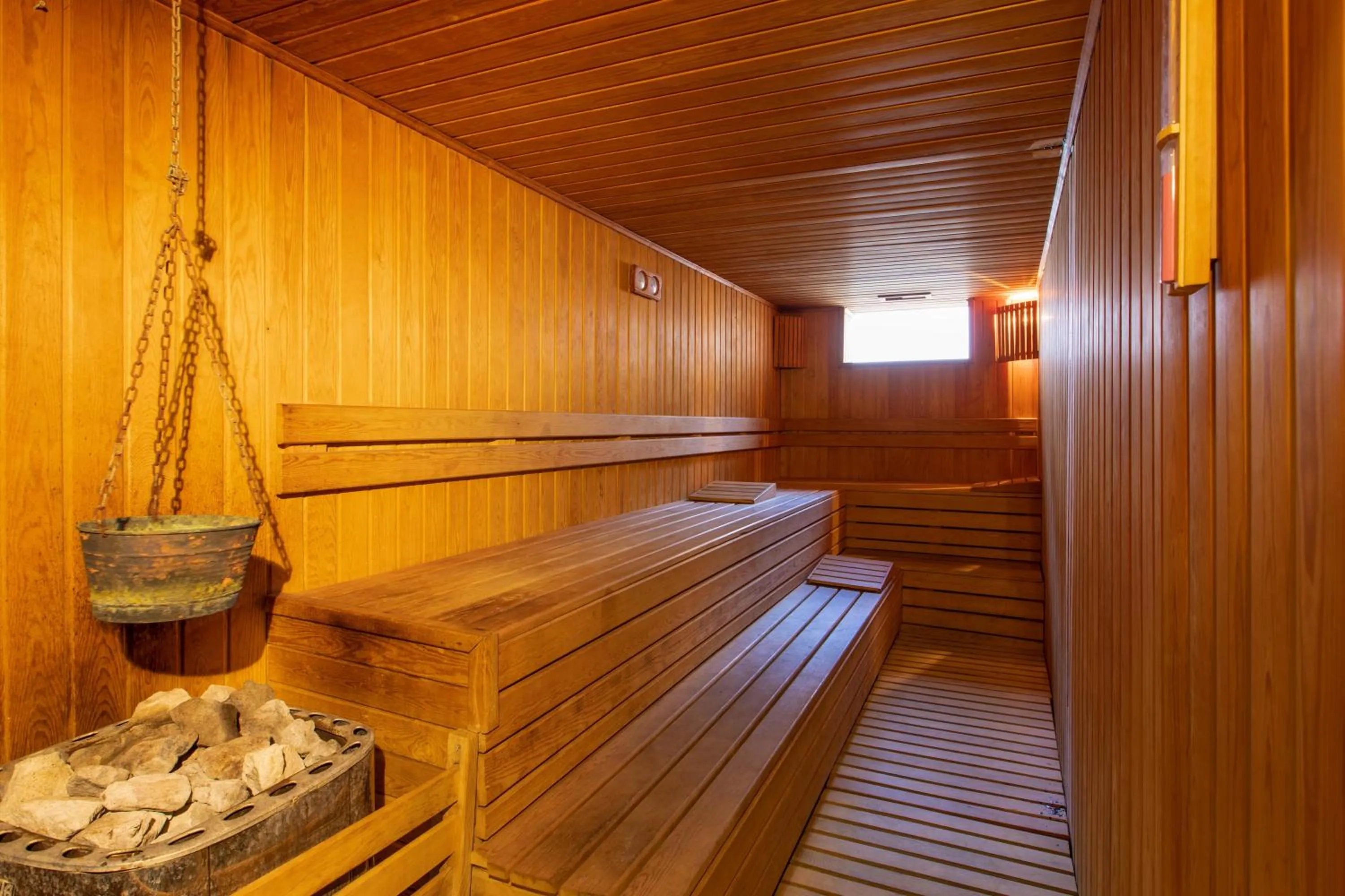 Sauna in Design Plus Seya Beach Hotel