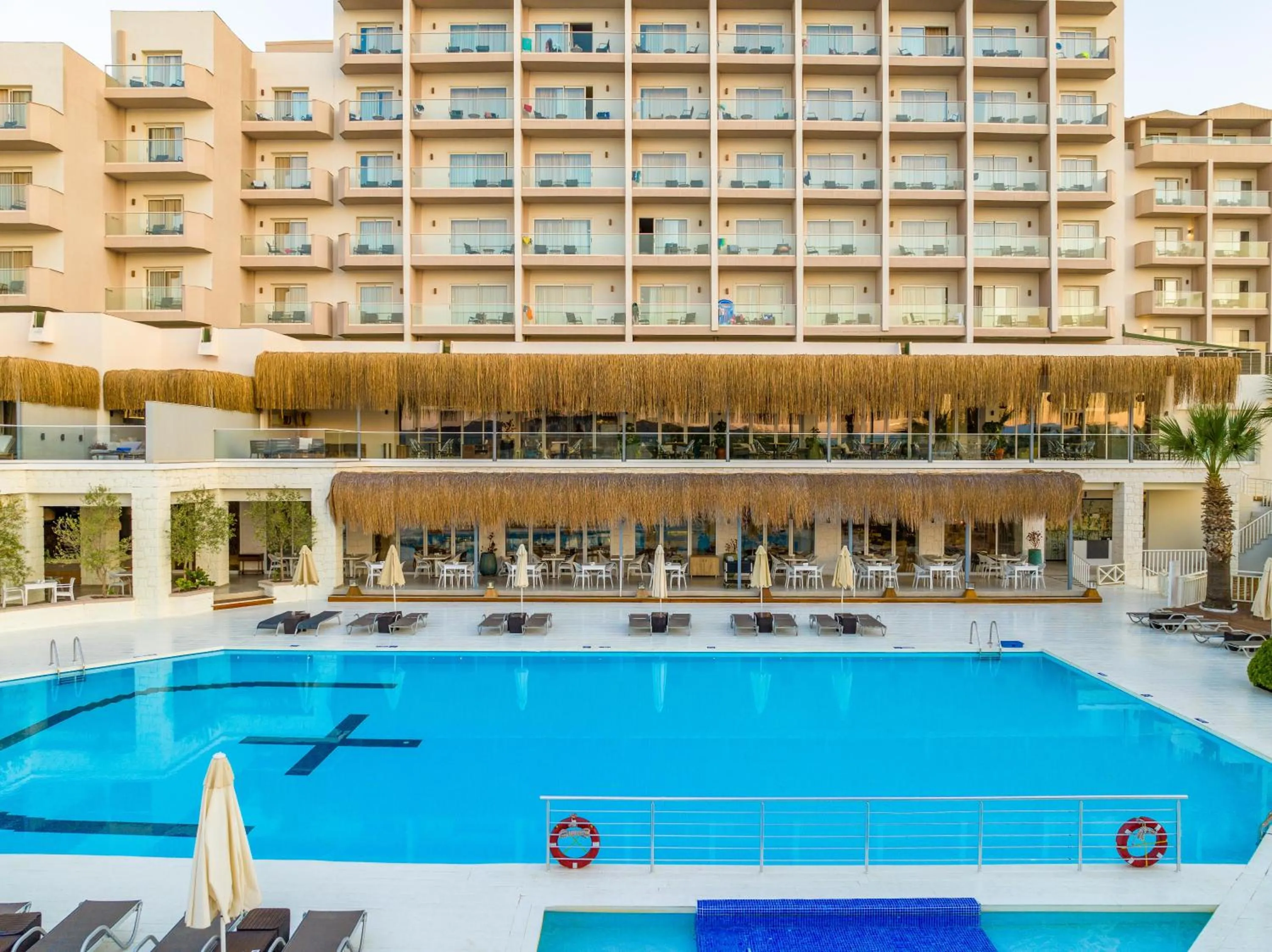 Swimming pool in Design Plus Seya Beach Hotel