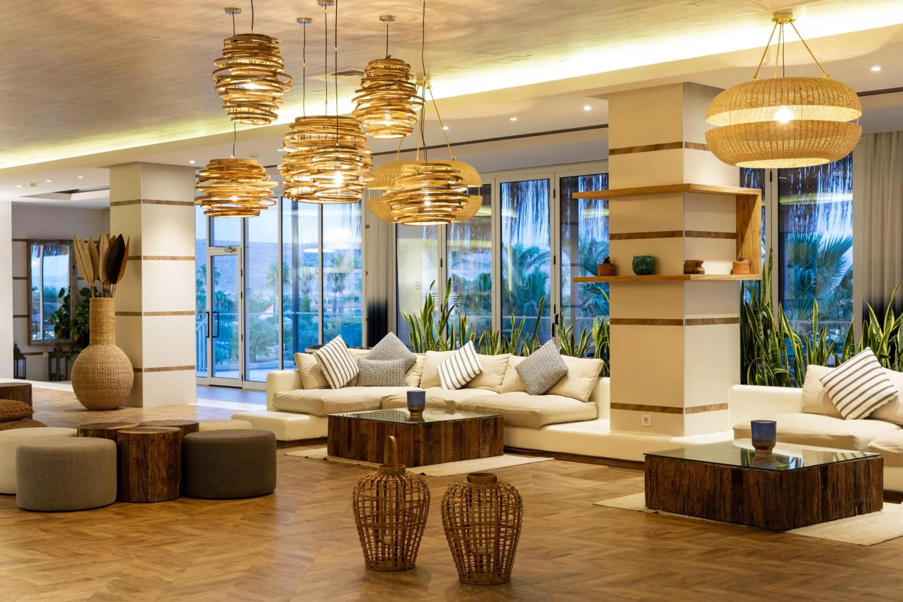 Lobby or reception in Design Plus Seya Beach Hotel