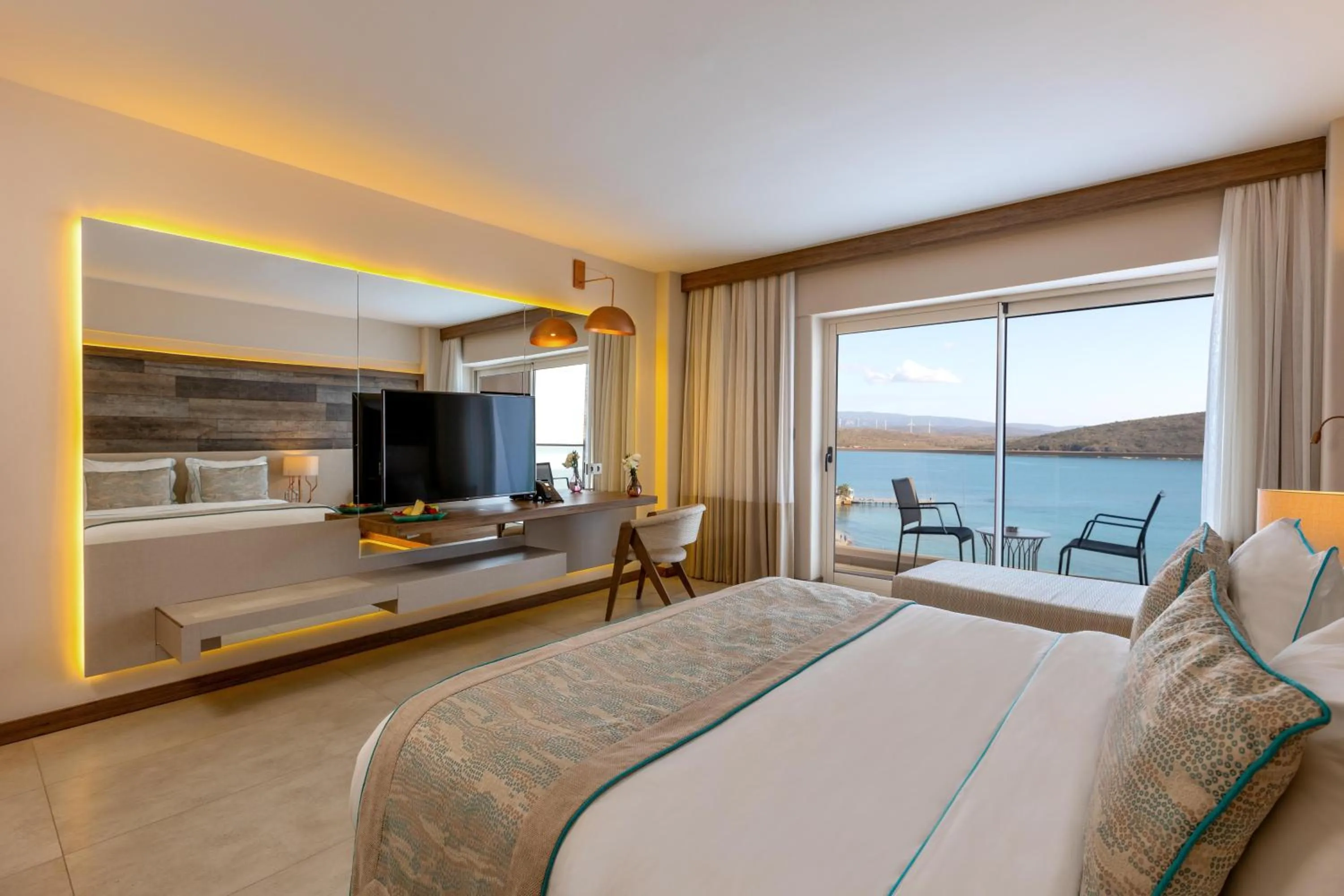 Photo of the whole room, Bed in Design Plus Seya Beach Hotel