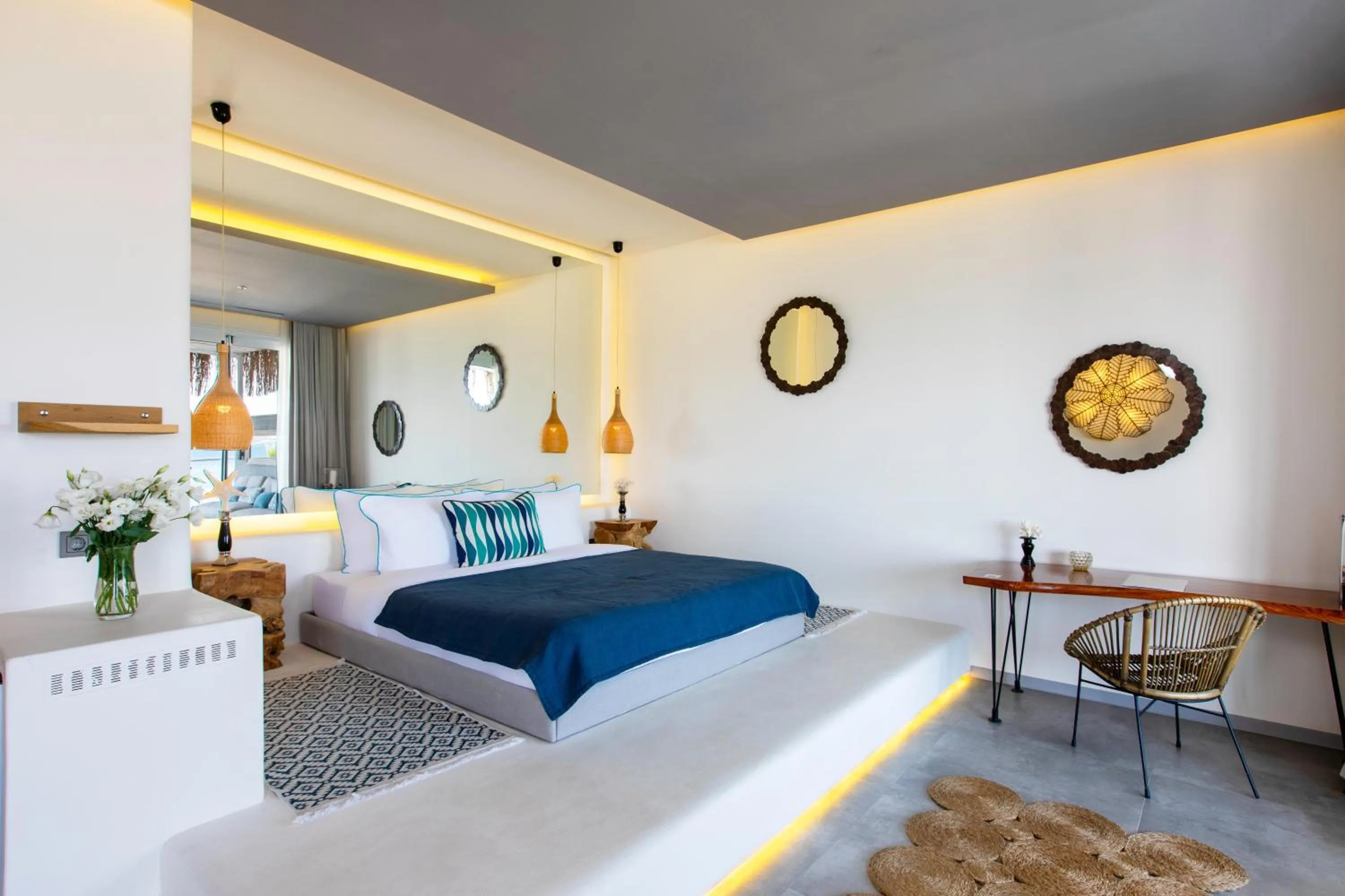 Photo of the whole room, Bed in Design Plus Seya Beach Hotel