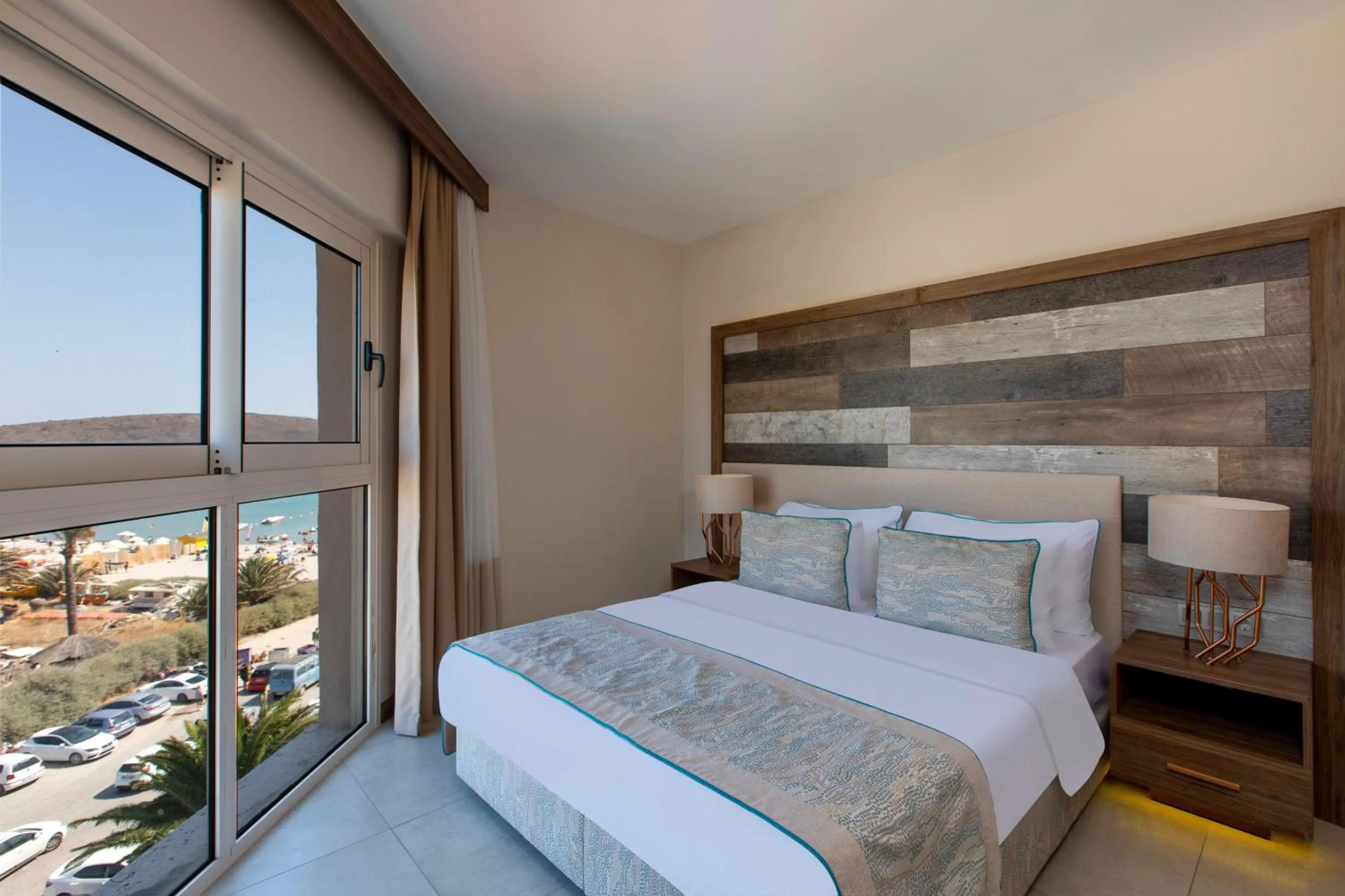 Photo of the whole room, Bed in Design Plus Seya Beach Hotel