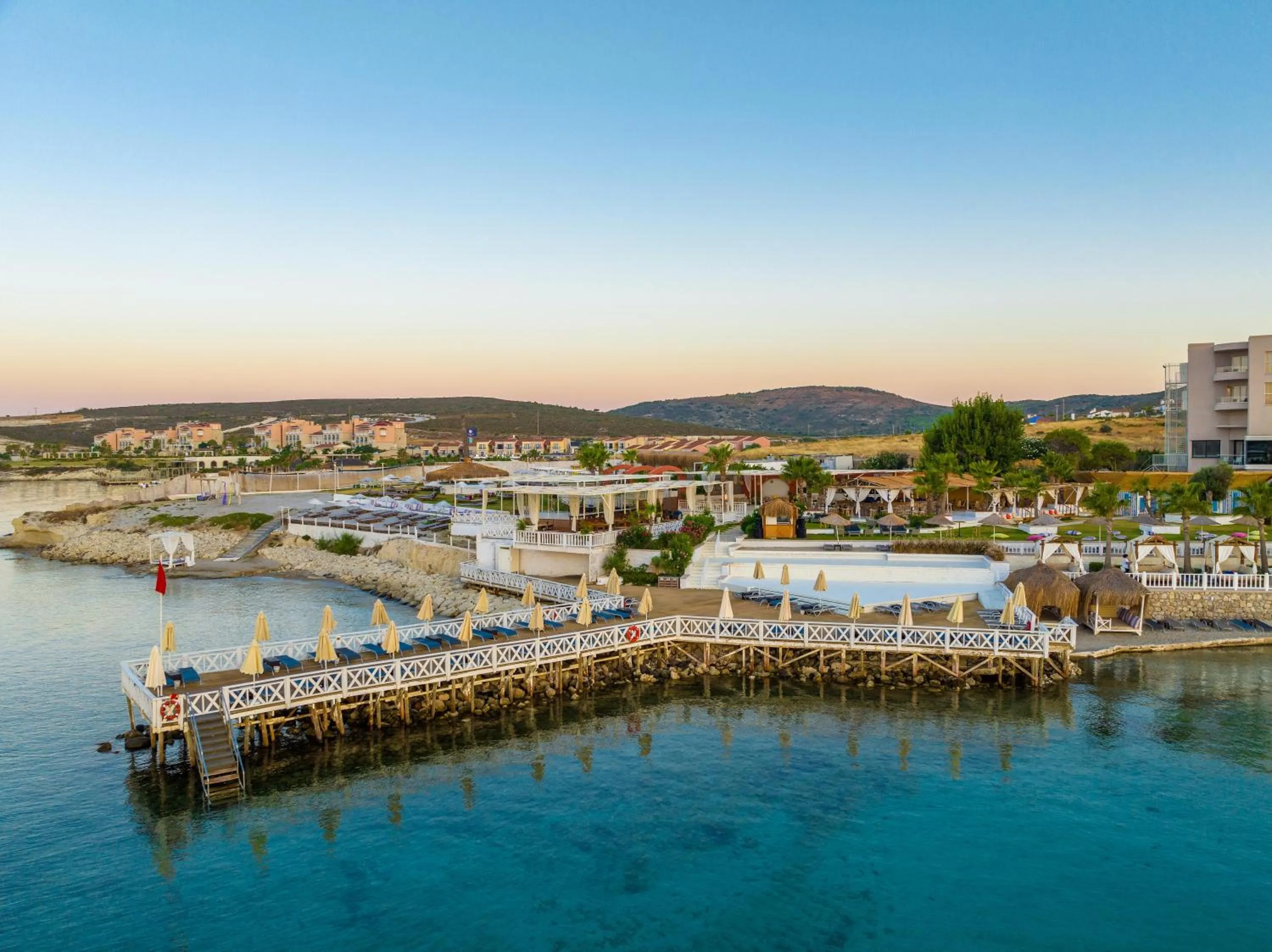 Property building in Design Plus Seya Beach Hotel