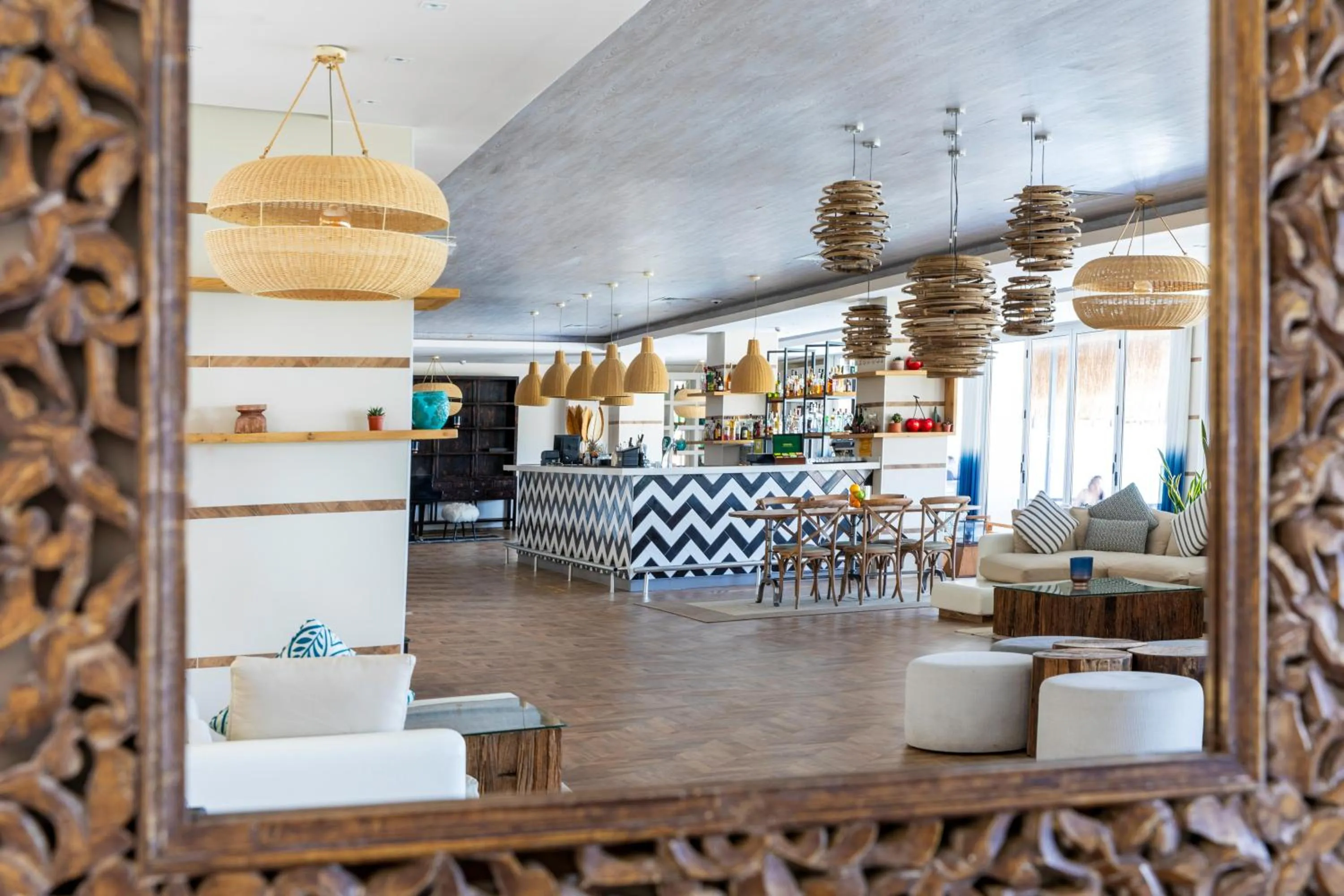 Lobby or reception in Design Plus Seya Beach Hotel