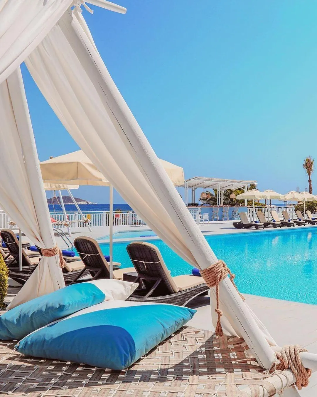 Swimming pool in Design Plus Seya Beach Hotel