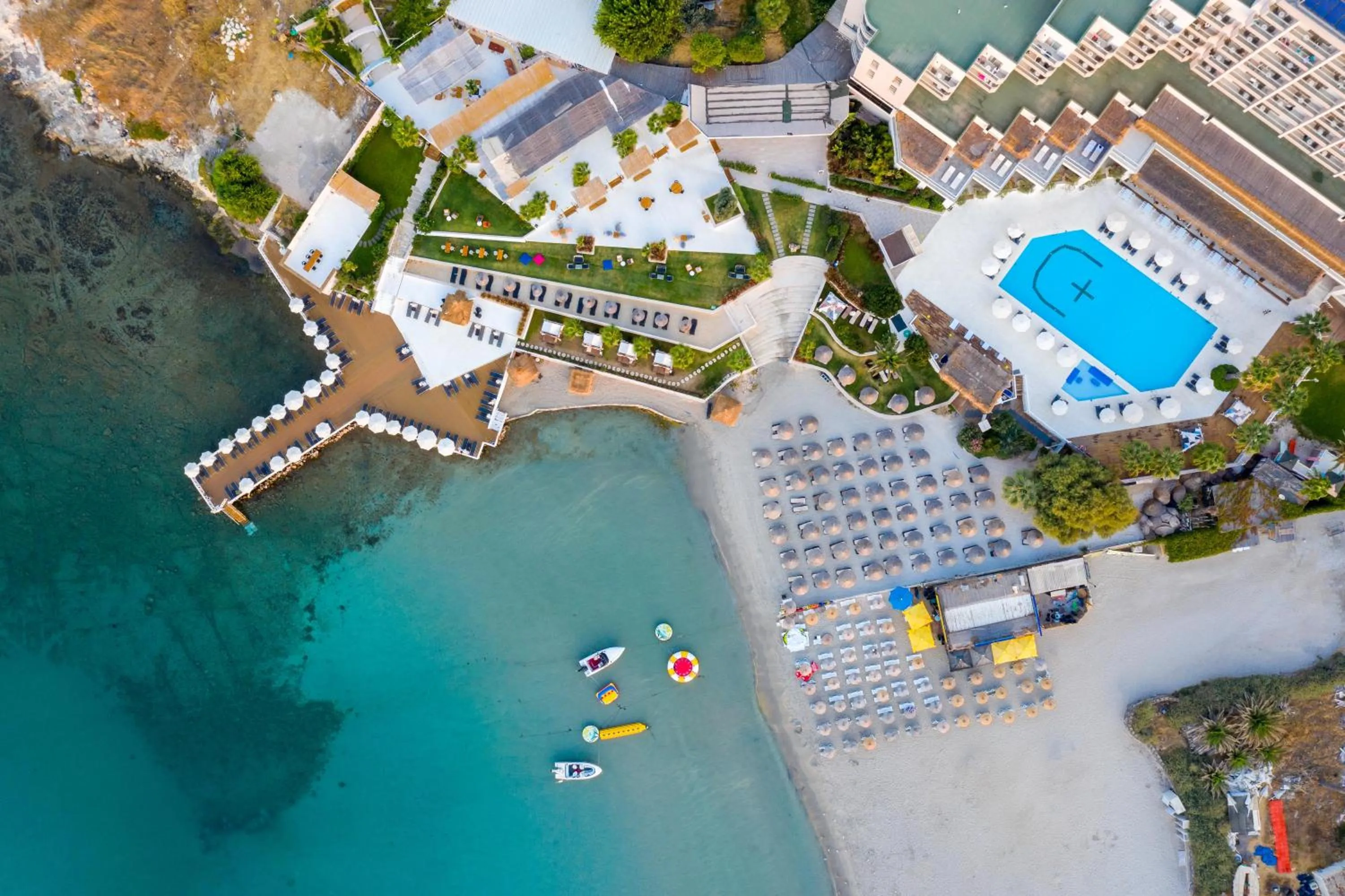 Property building in Design Plus Seya Beach Hotel