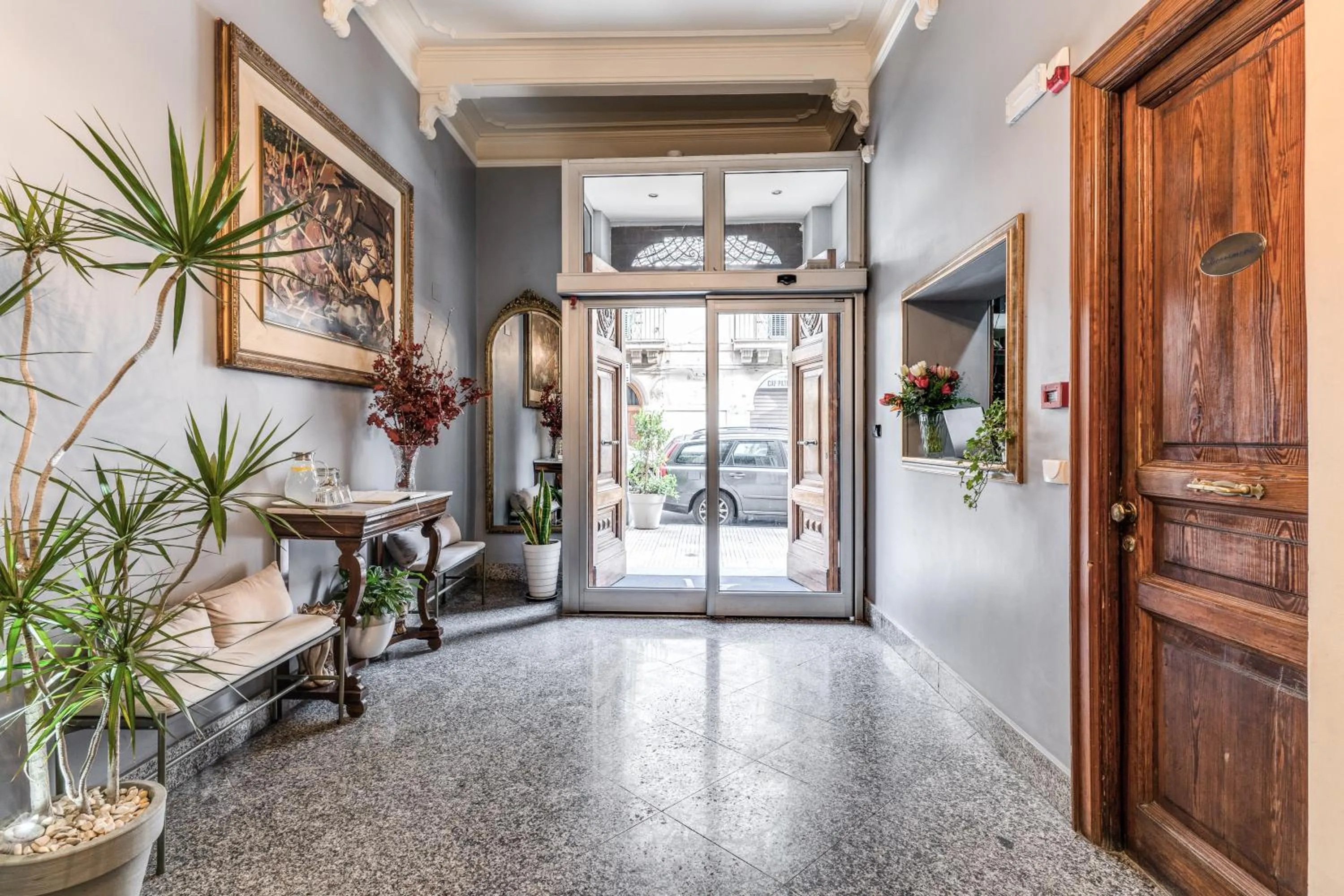 Lobby or reception in Hotel La Residenza