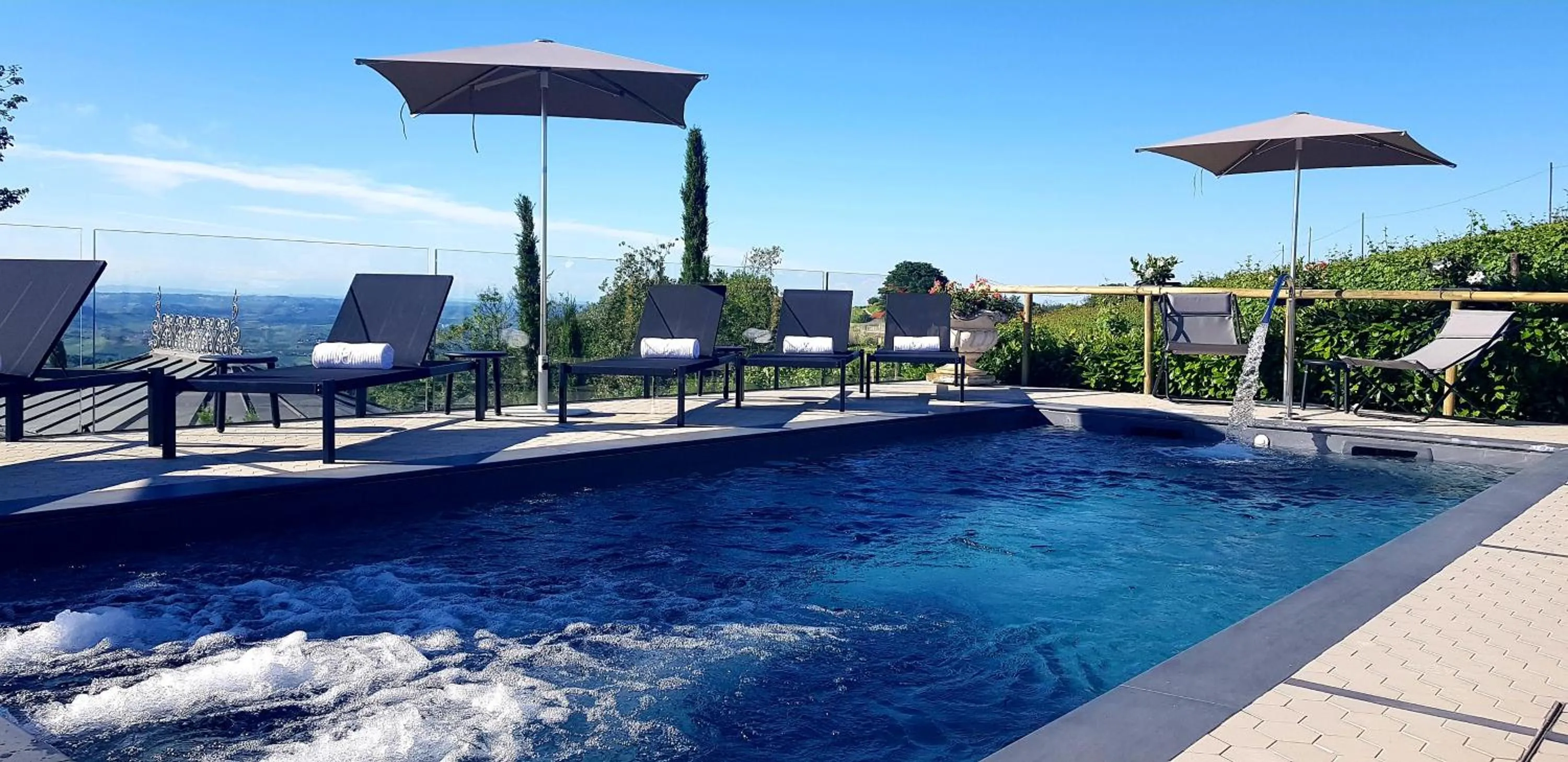 Swimming pool in La Ribezza Boutique Hotel
