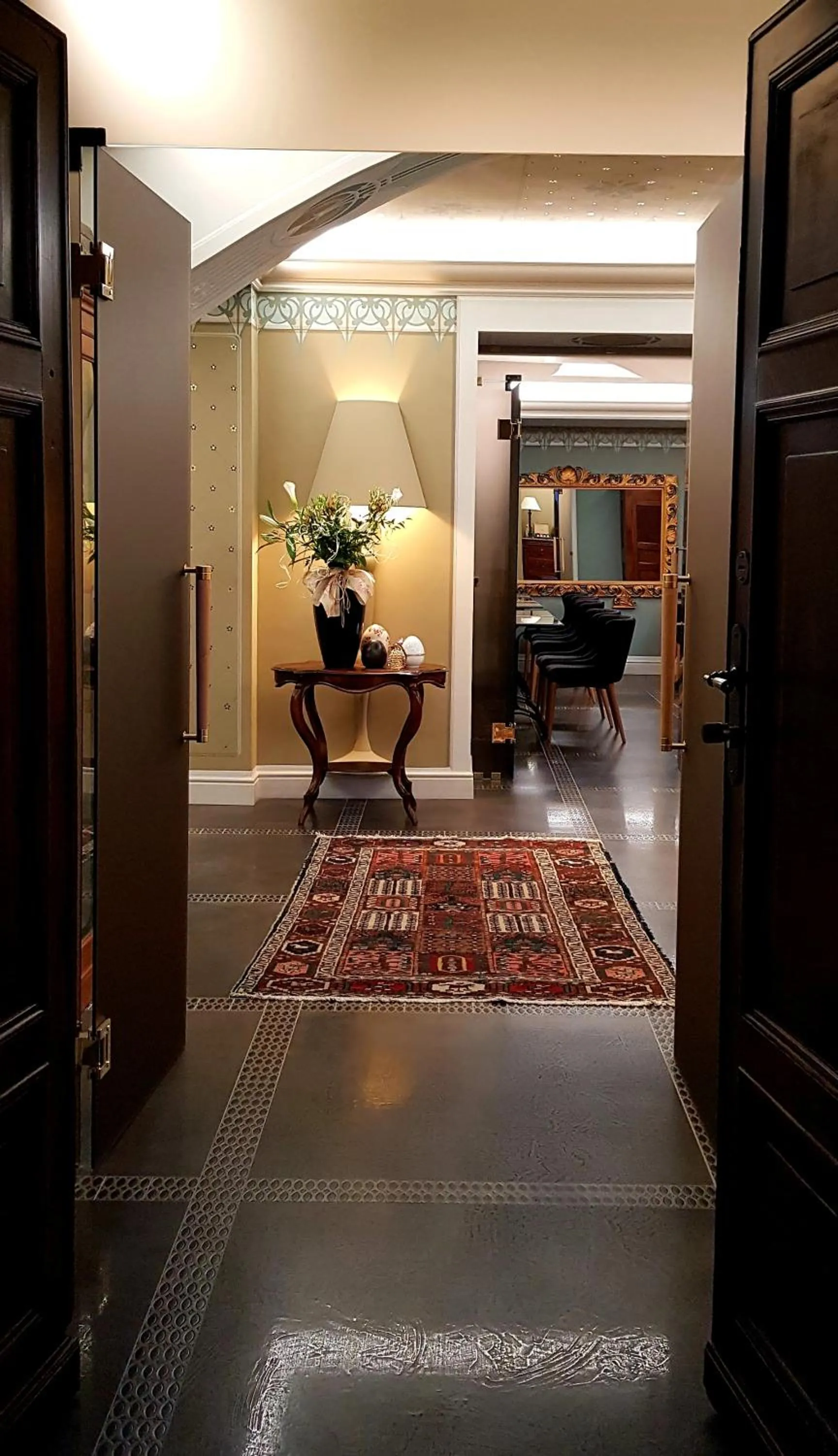 Lobby or reception in La Ribezza Boutique Hotel