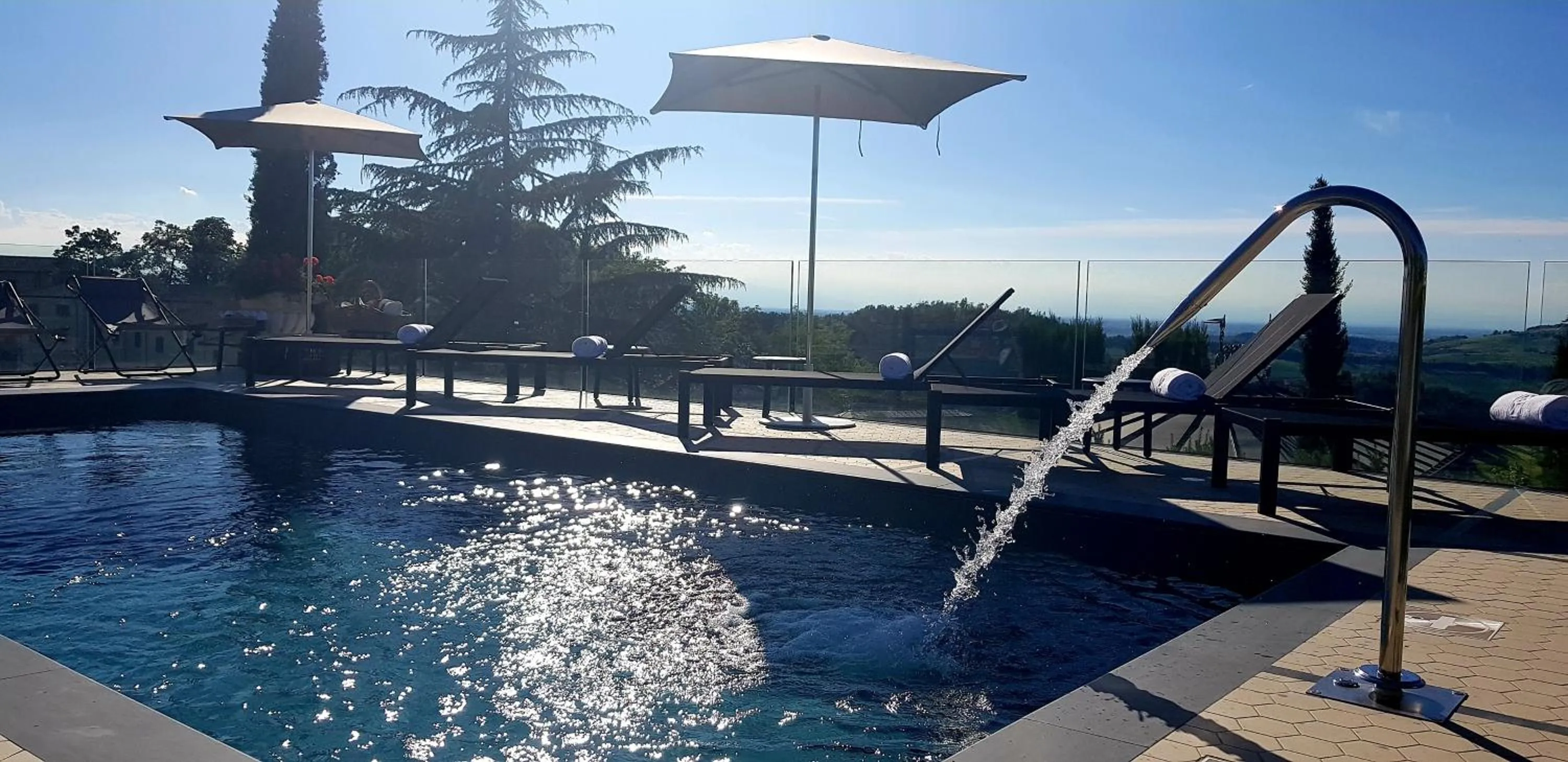Swimming pool in La Ribezza Boutique Hotel
