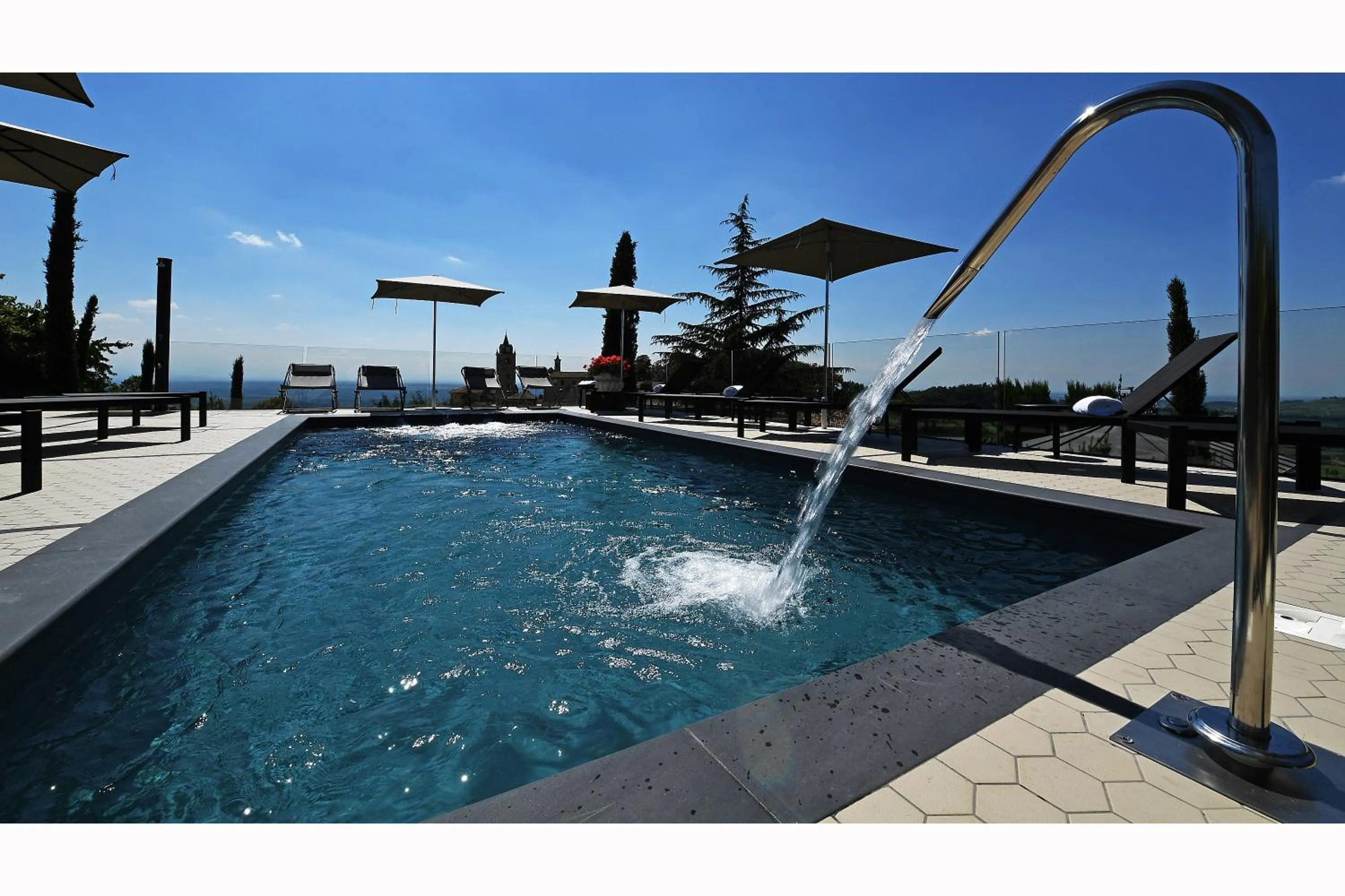 Swimming pool in La Ribezza Boutique Hotel