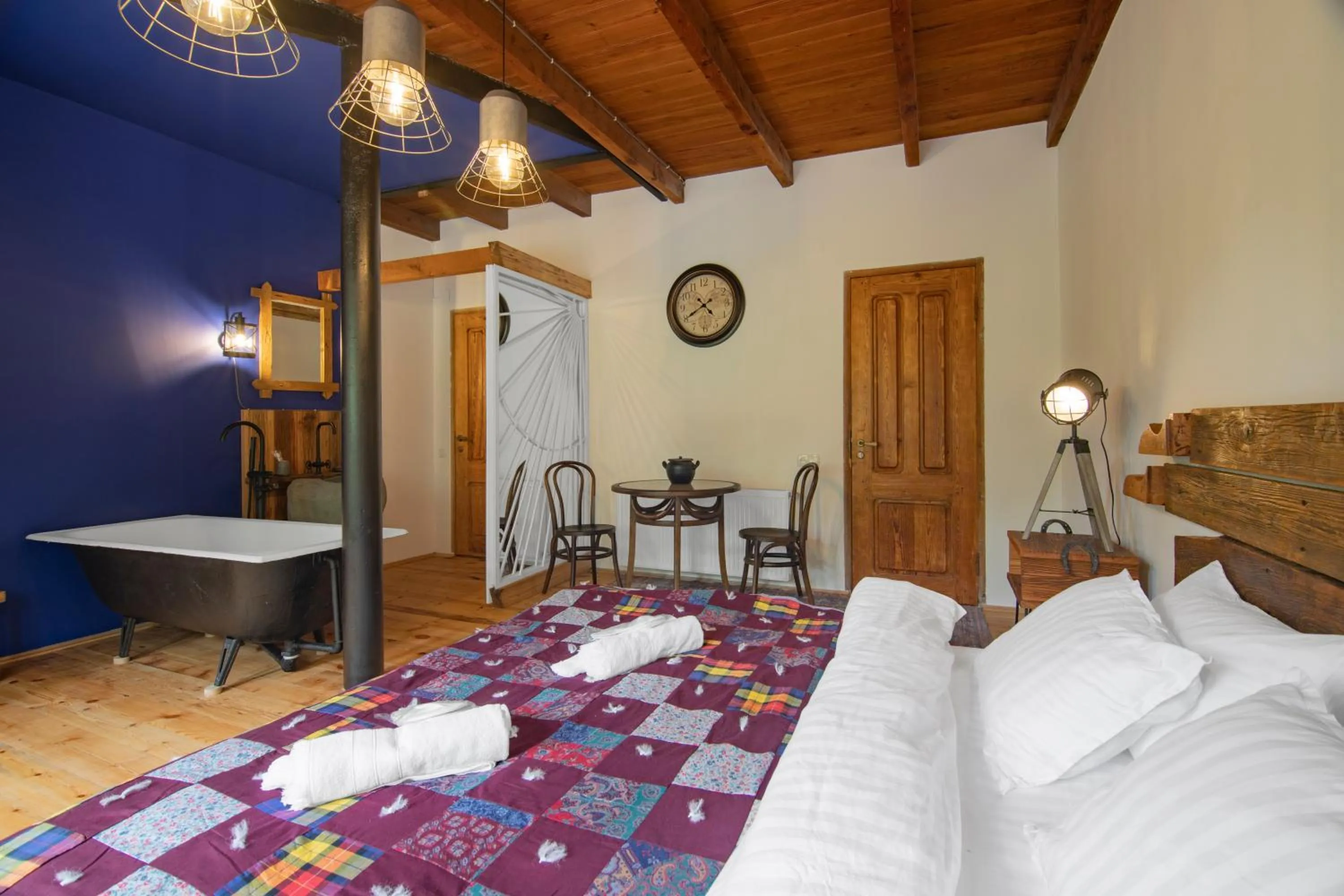 Bed in Menabde Winery