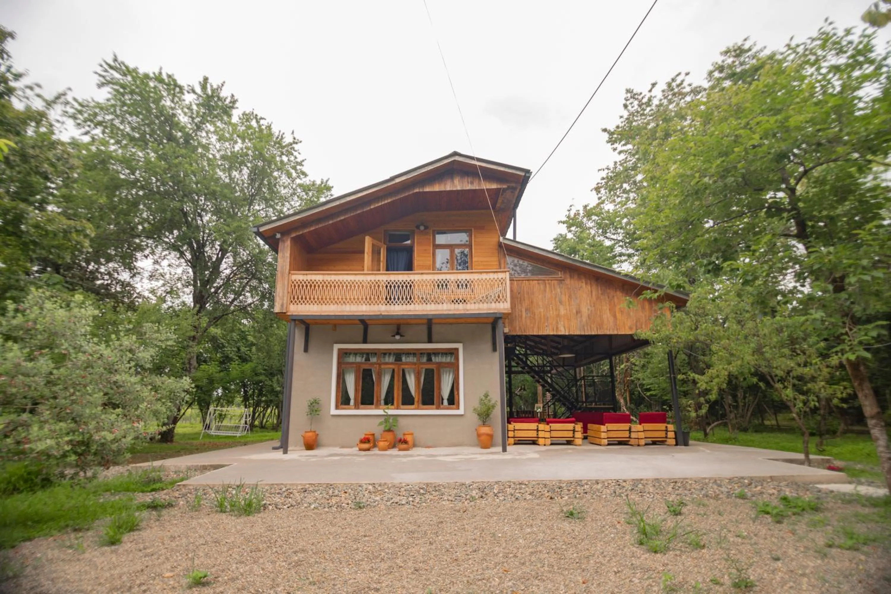 Property building in Menabde Winery
