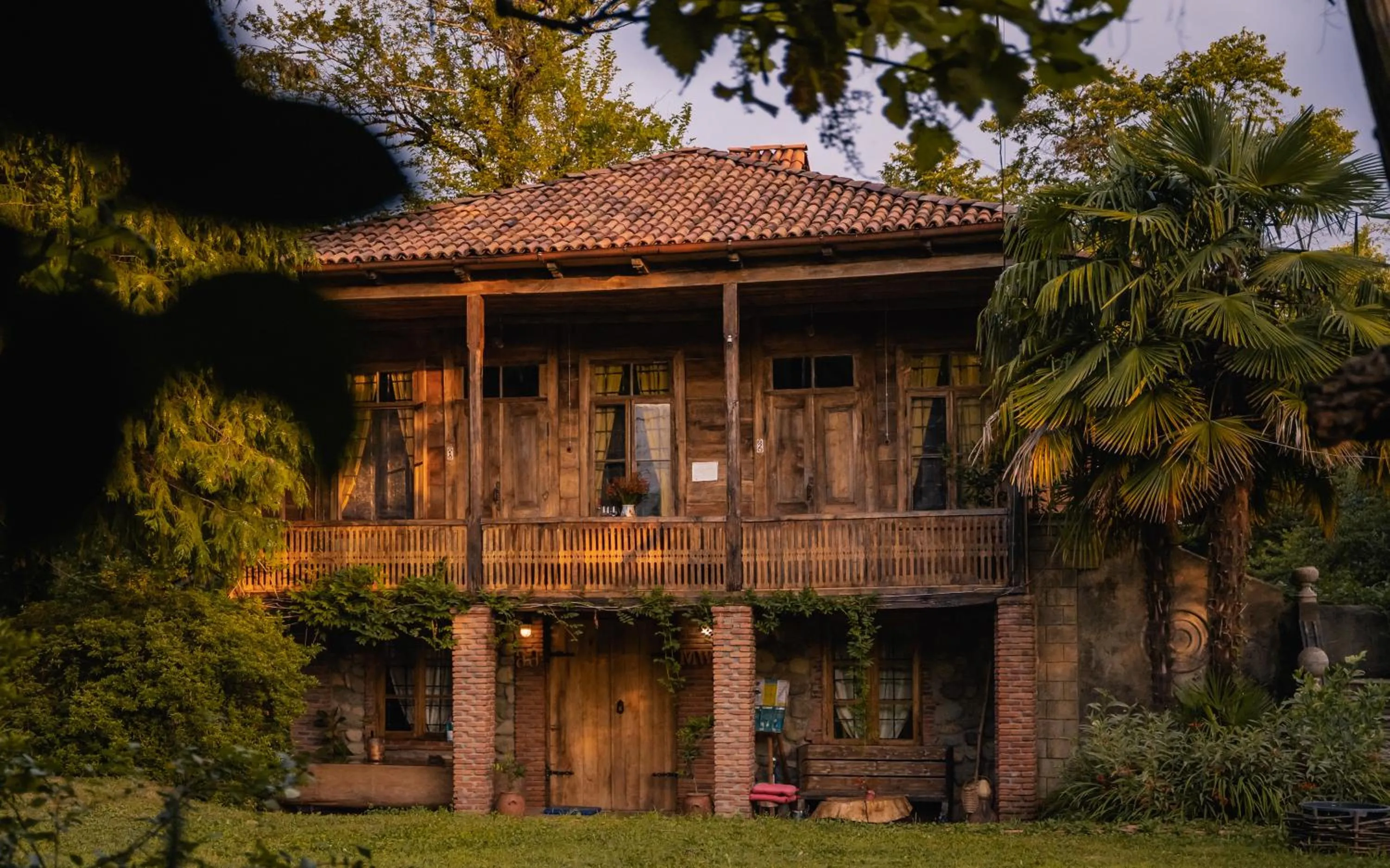 Property building in Menabde Winery