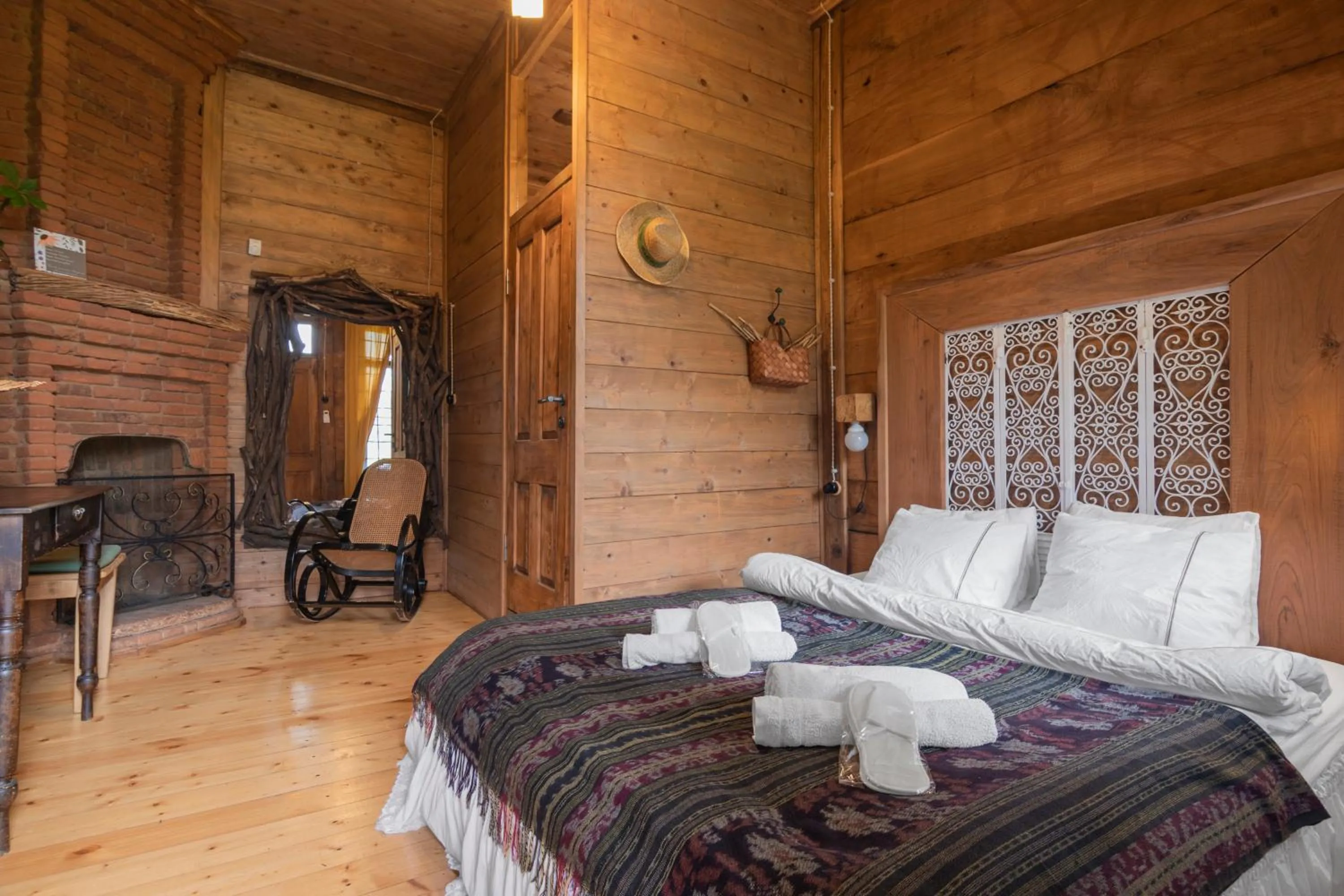 Bed in Menabde Winery