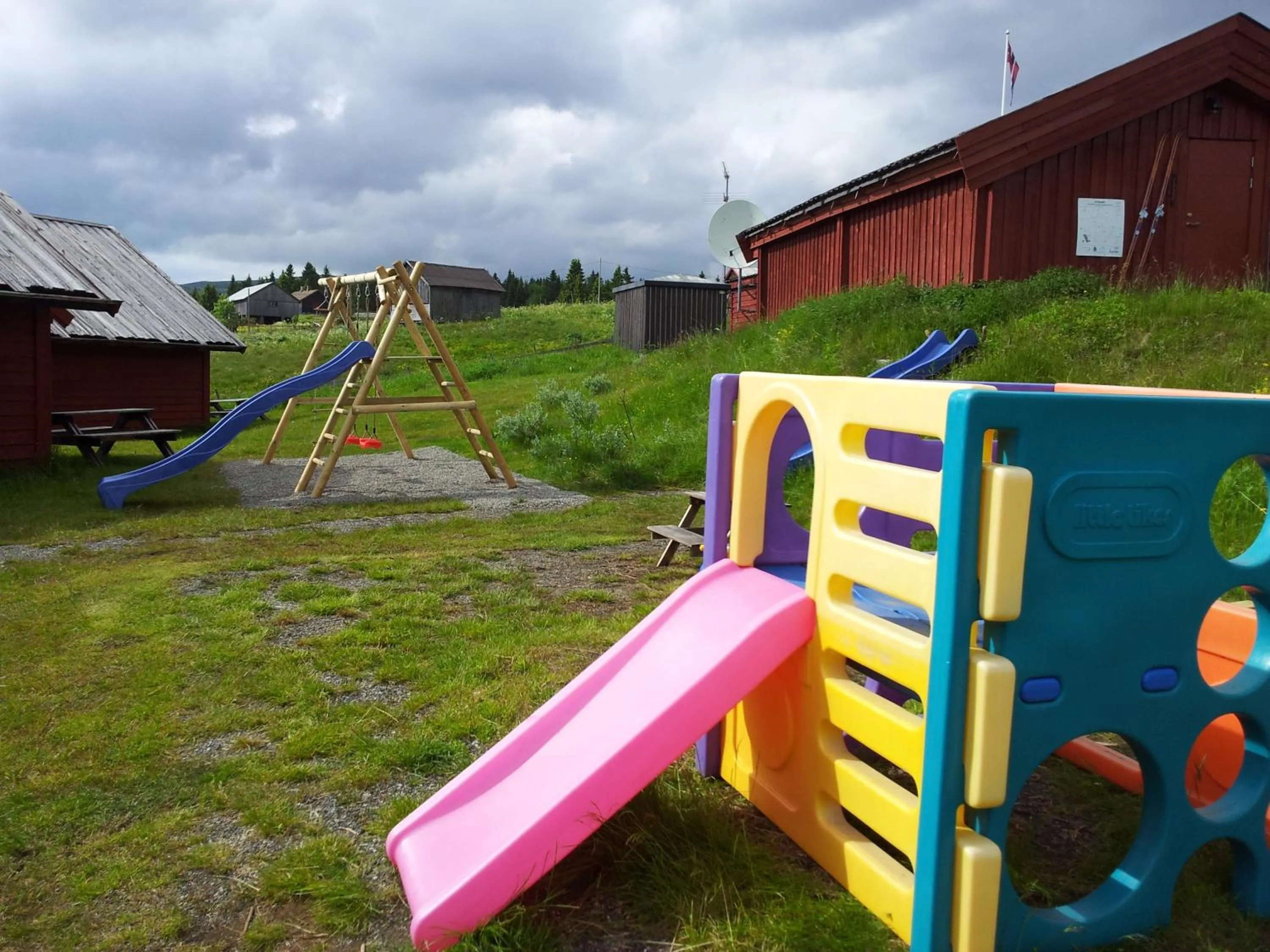 Children play ground in Nordseter Hytter