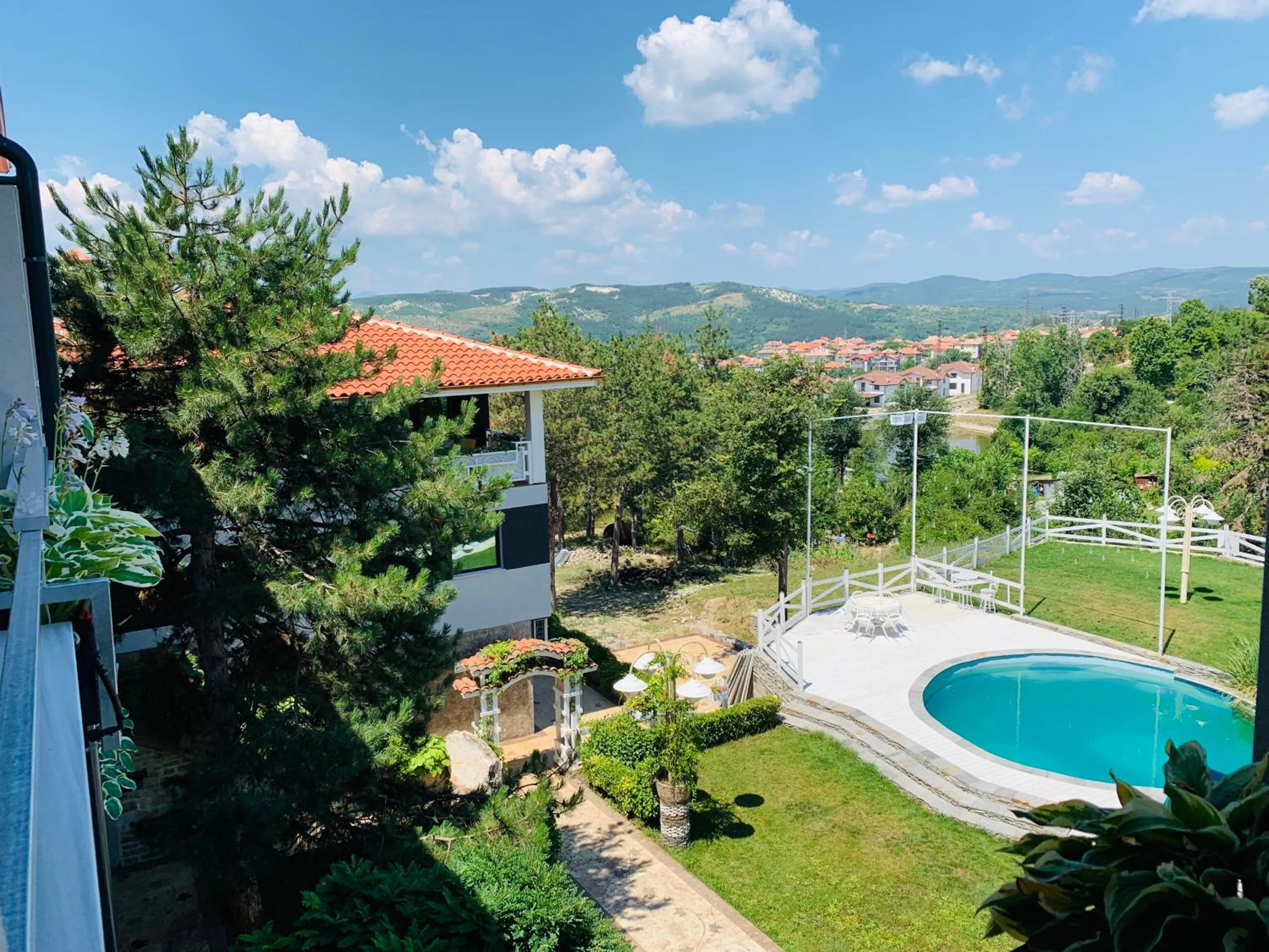 Decorative detail in Hotel Konak