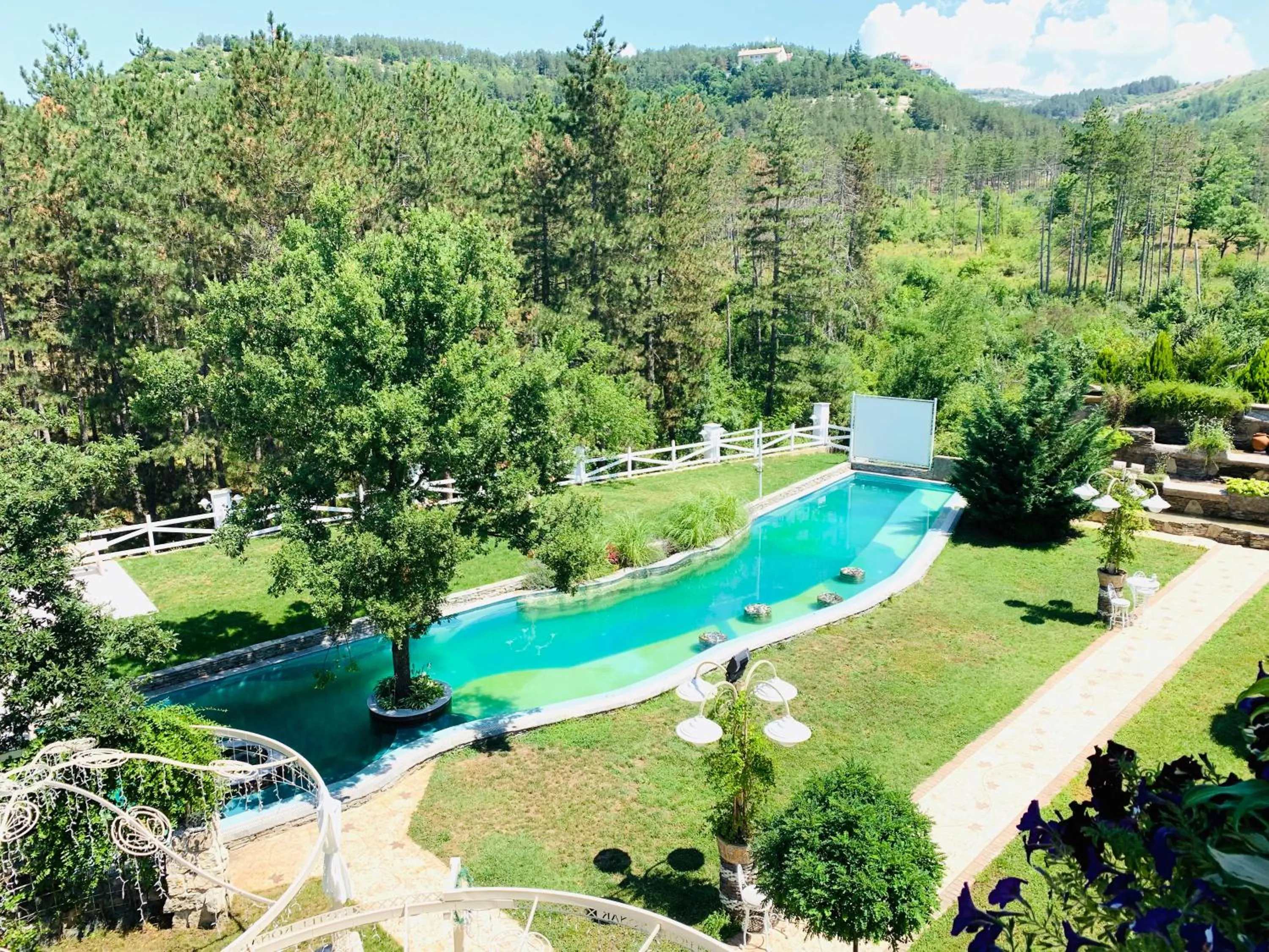 Decorative detail in Hotel Konak