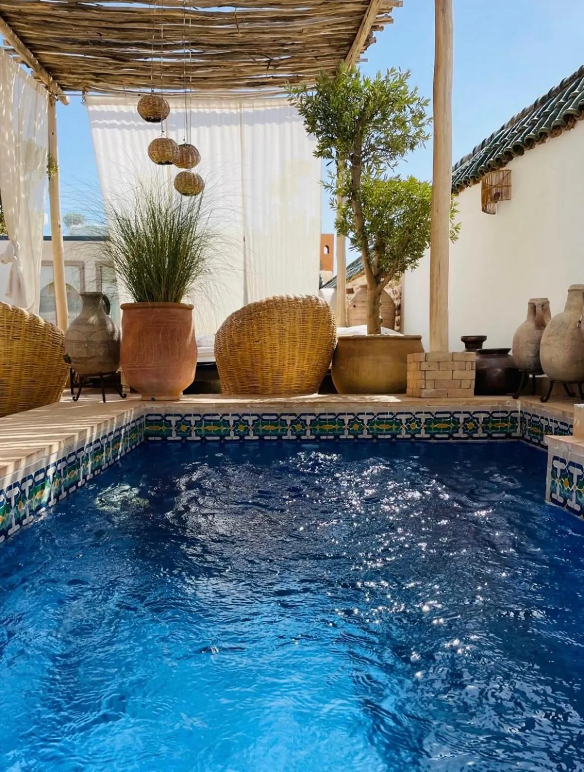 Swimming pool in Riad Safar