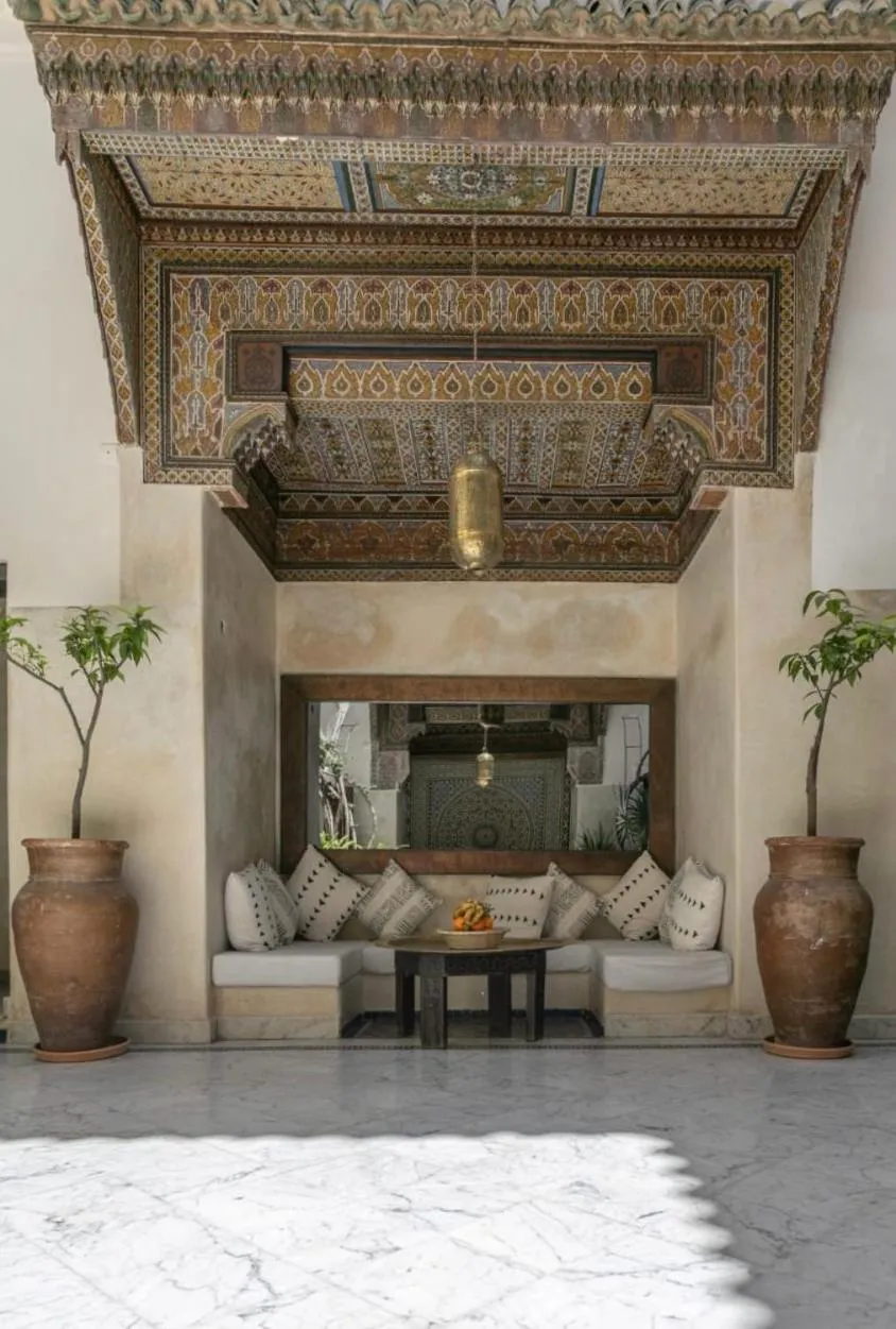 Seating area in Riad Safar
