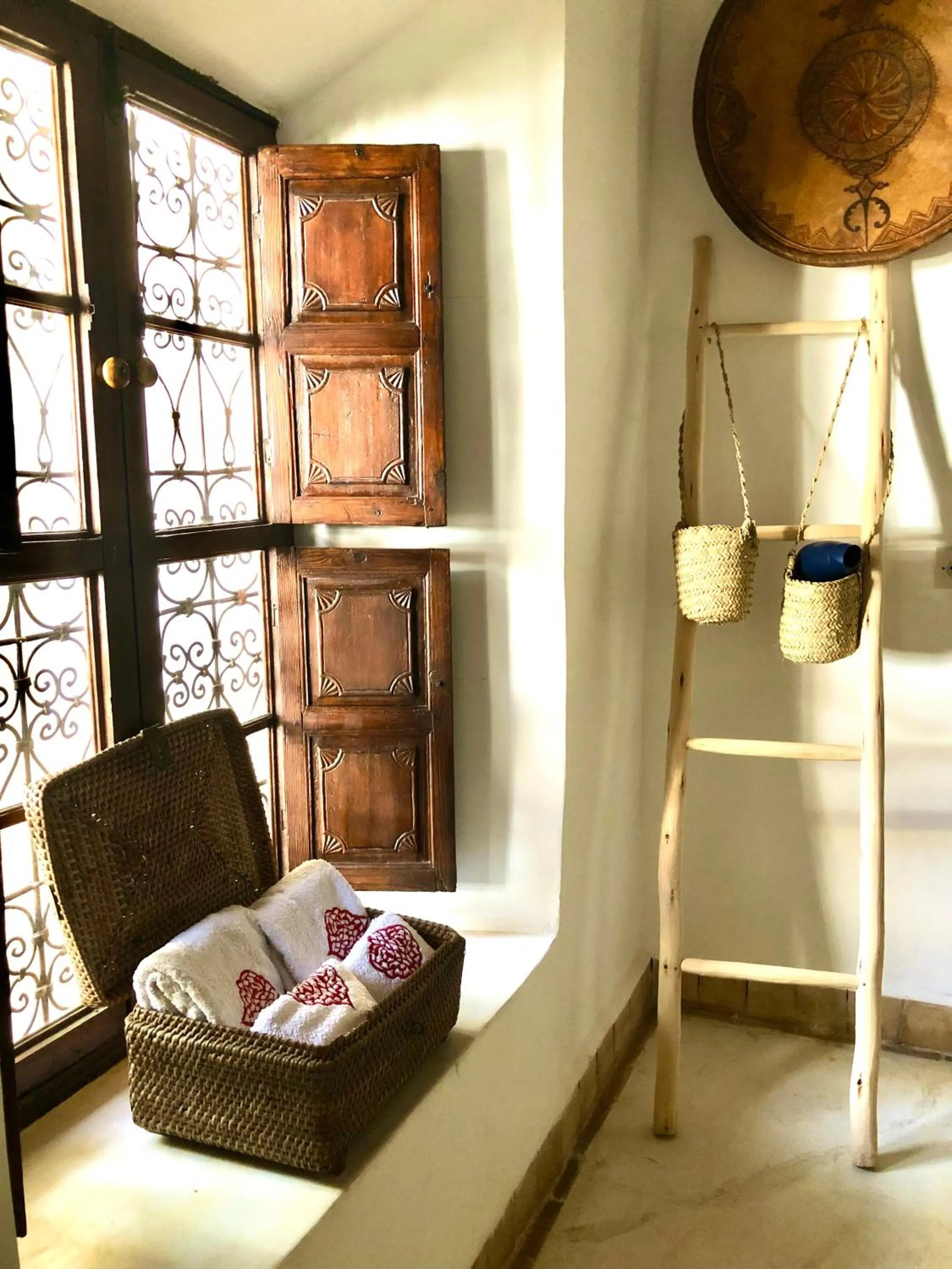 Decorative detail, Bed in Riad Safar