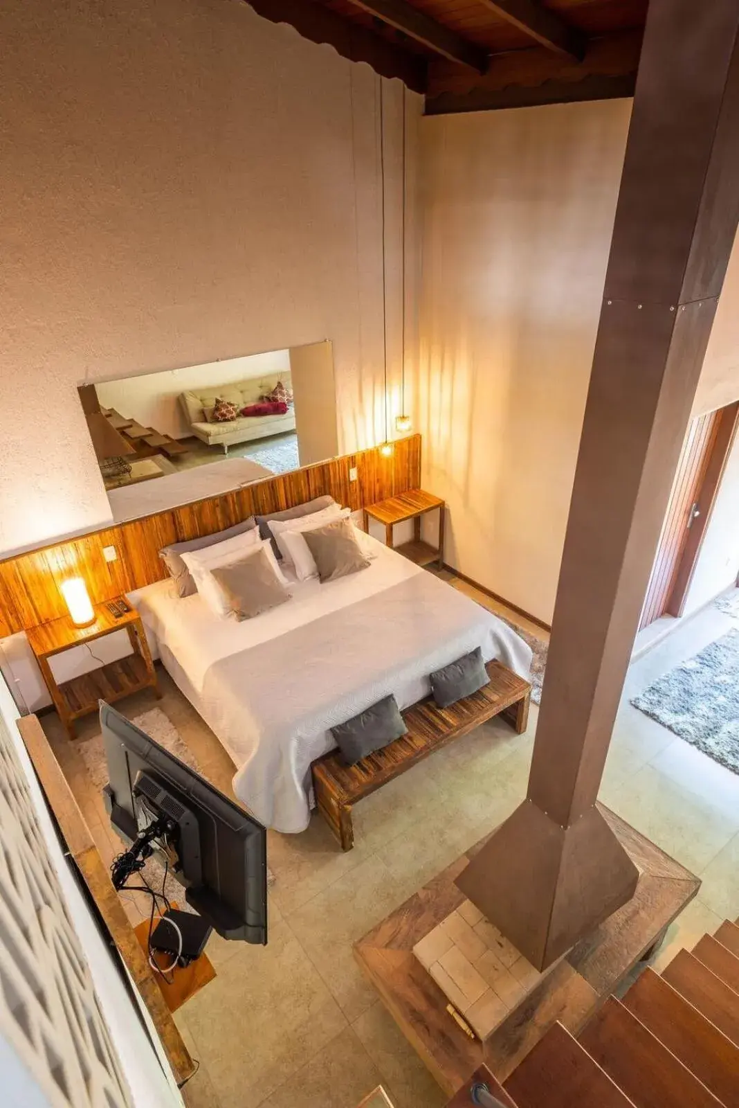 Duplex Suite in Pousada Jardim das Montanhas Duplex Suite in Pousada Jardim das Montanhas