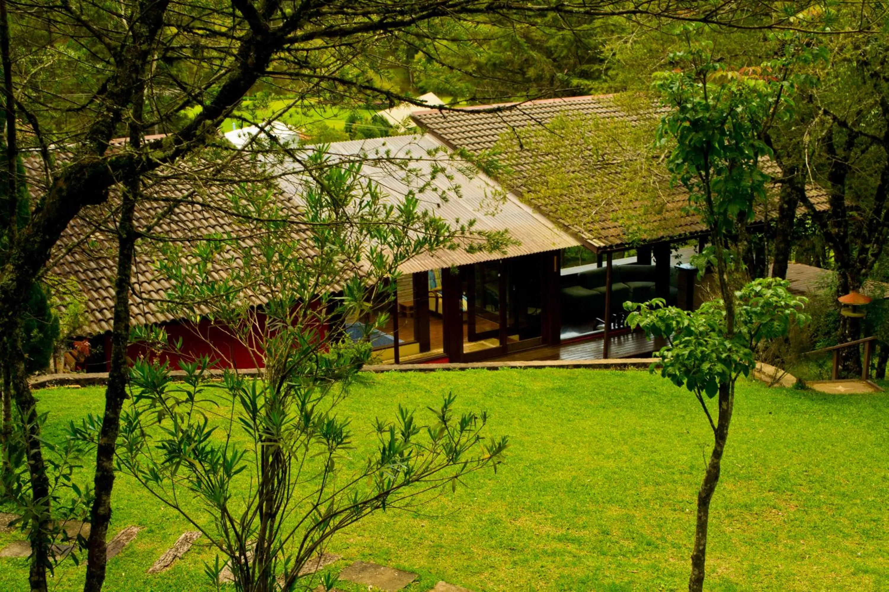 Garden in Pousada Jardim das Montanhas