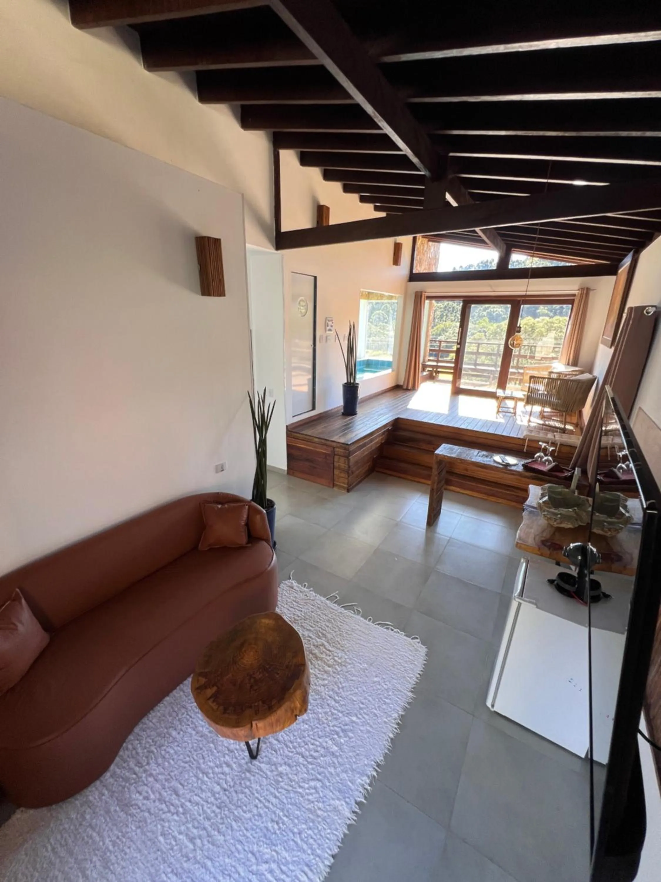 Area and facilities in Pousada Jardim das Montanhas