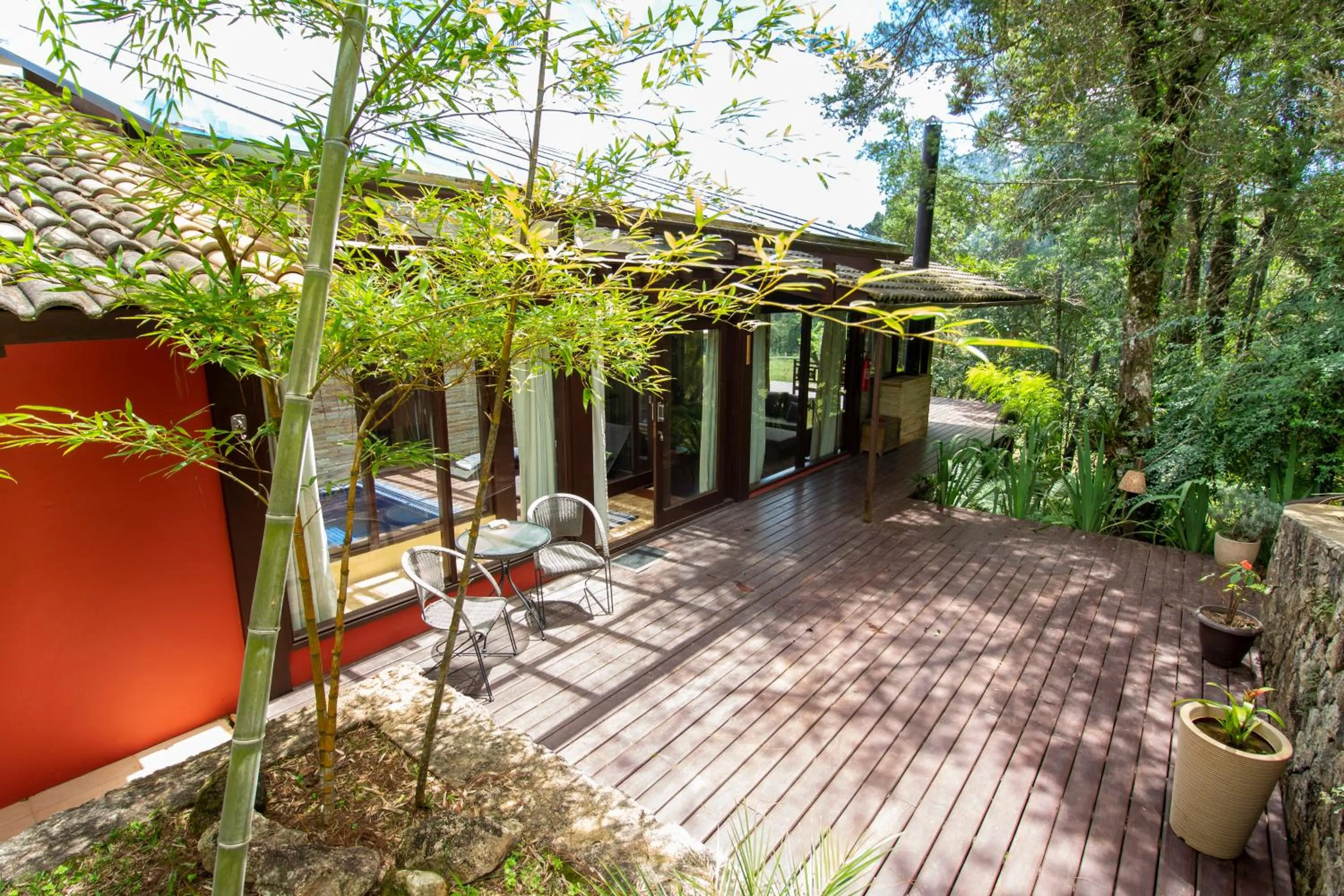 Garden in Pousada Jardim das Montanhas