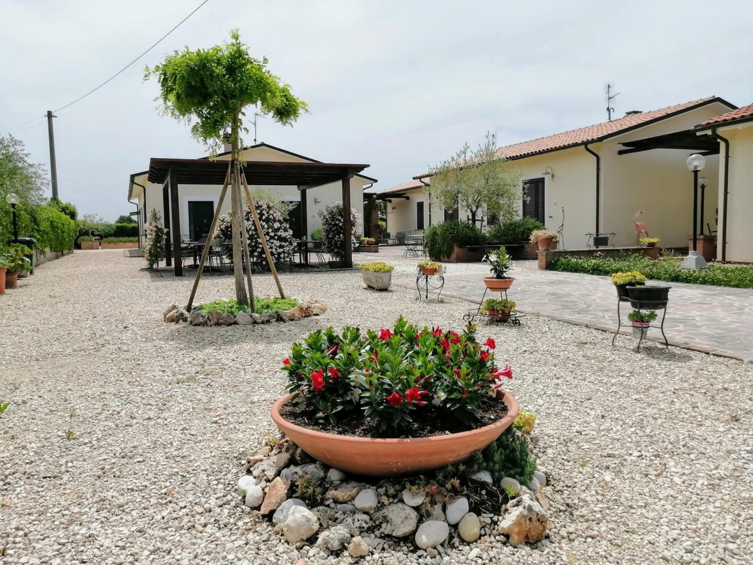 Facade/entrance in Residence Terra Dei Santi Country House