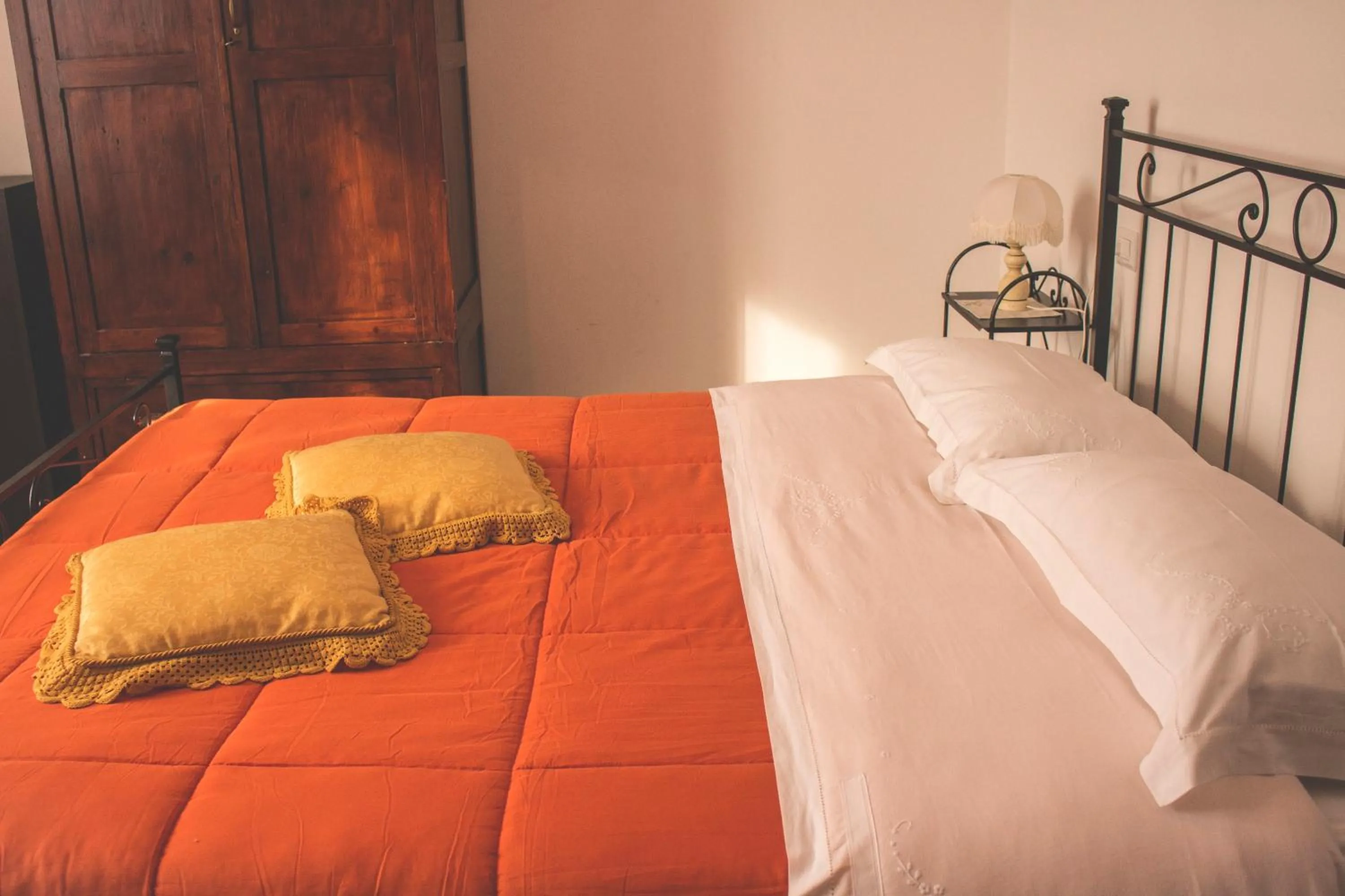 Bedroom, Bed in Residence Terra Dei Santi Country House