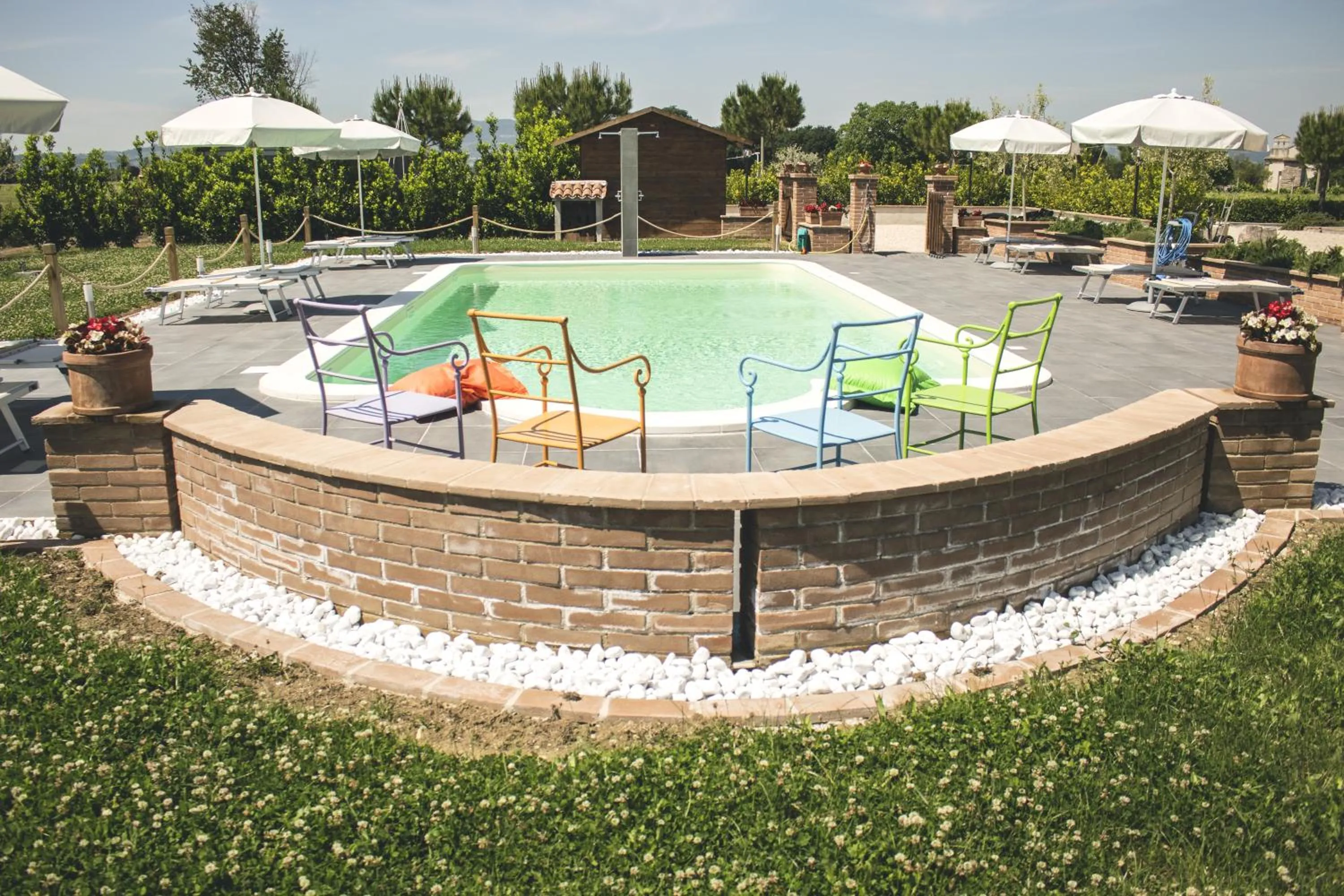 Decorative detail in Residence Terra Dei Santi Country House