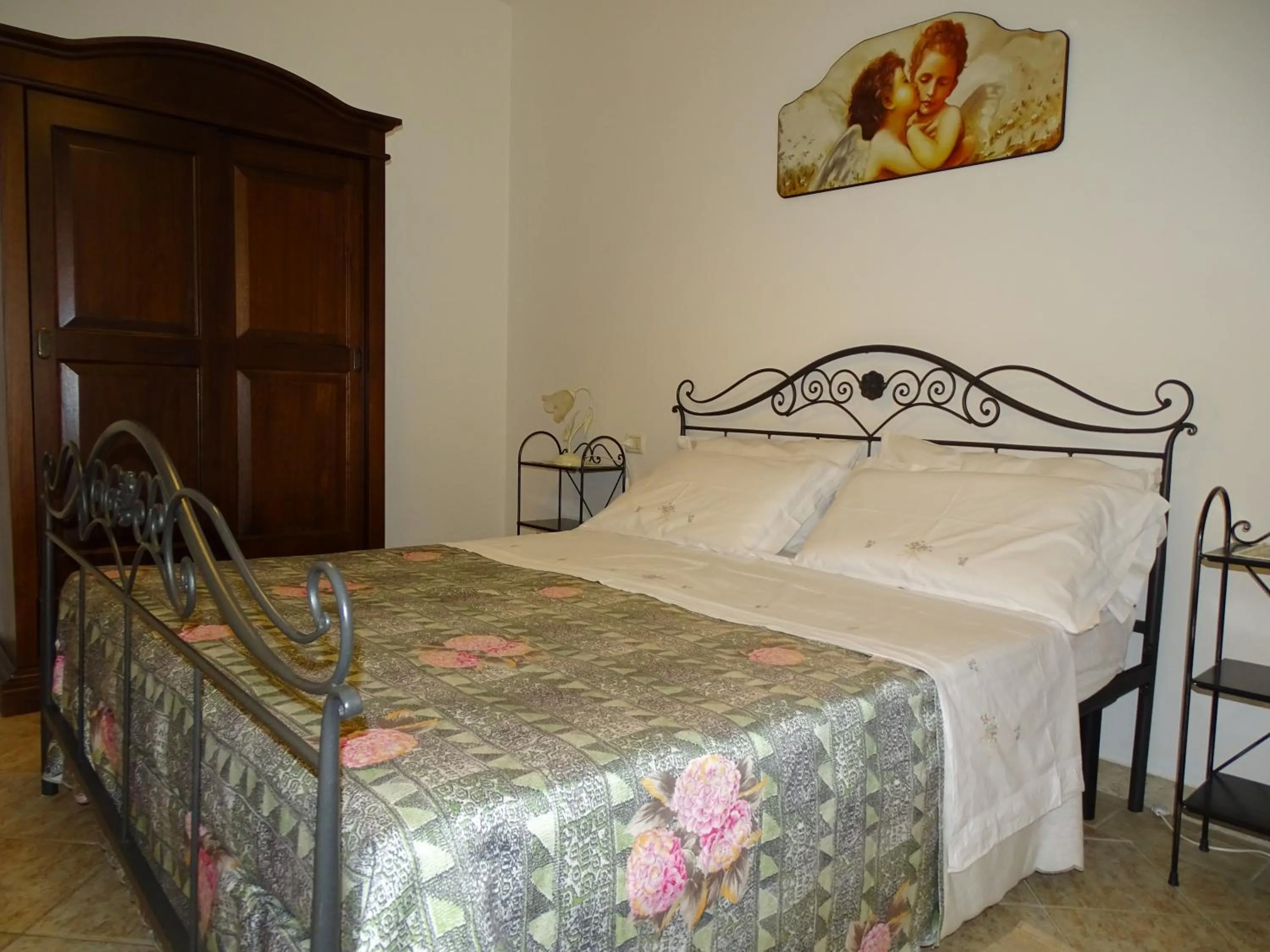 Bedroom, Bed in Residence Terra Dei Santi Country House