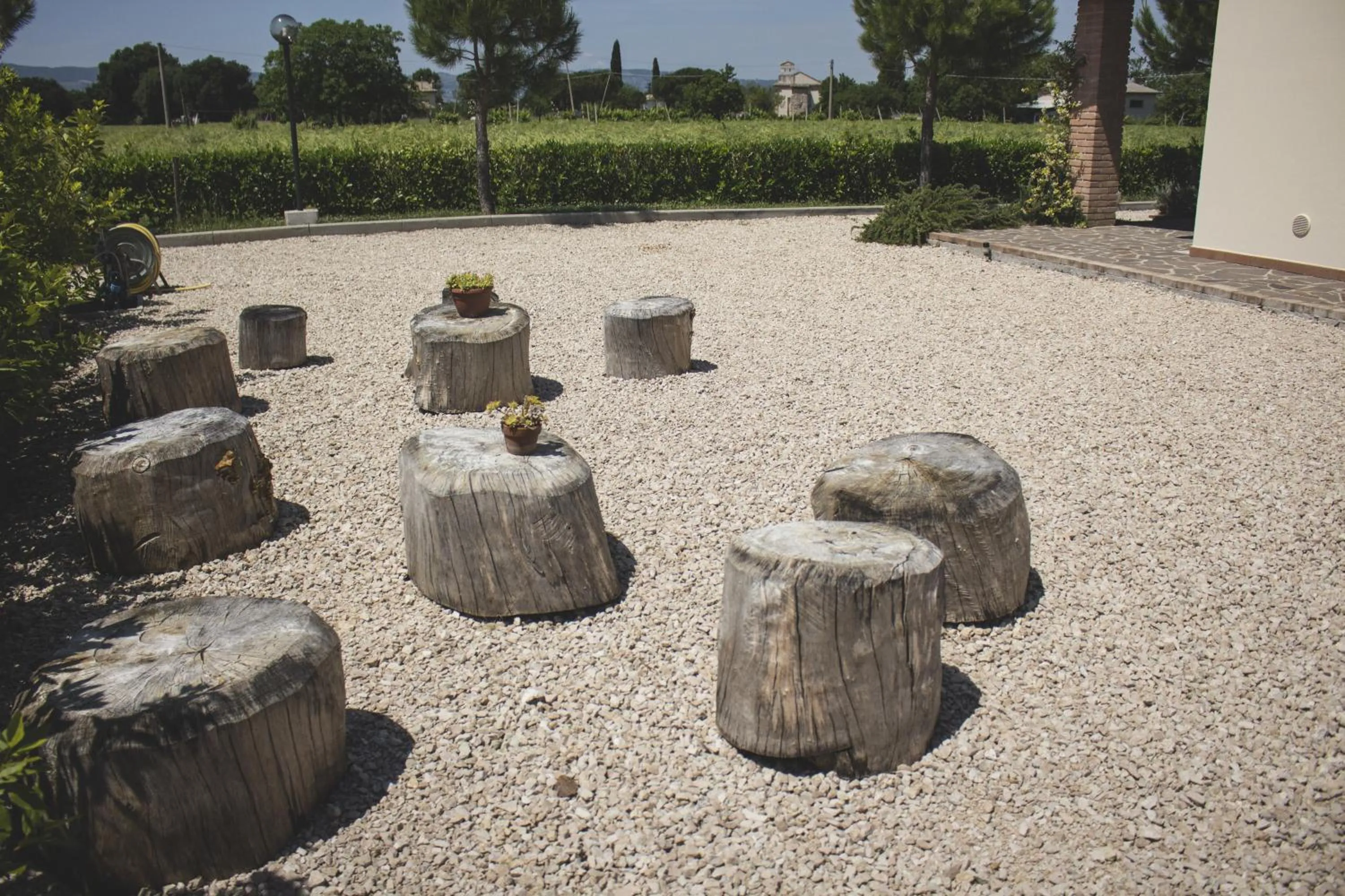 Decorative detail in Residence Terra Dei Santi Country House