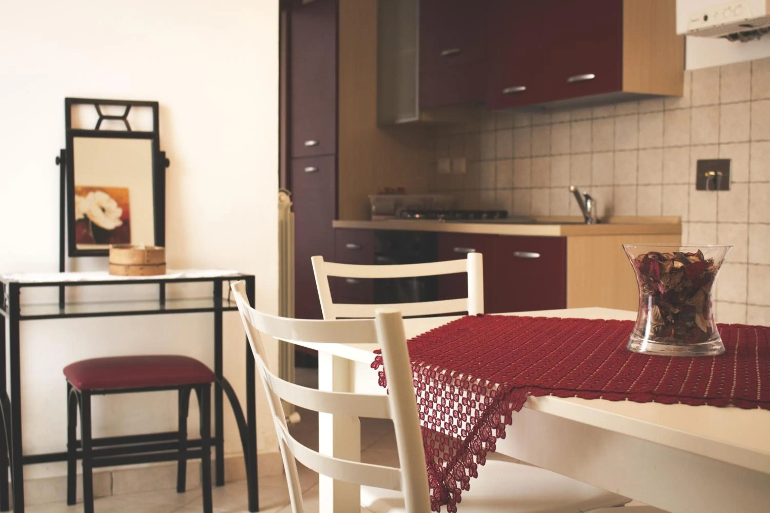 Kitchen or kitchenette in Residence Terra Dei Santi Country House