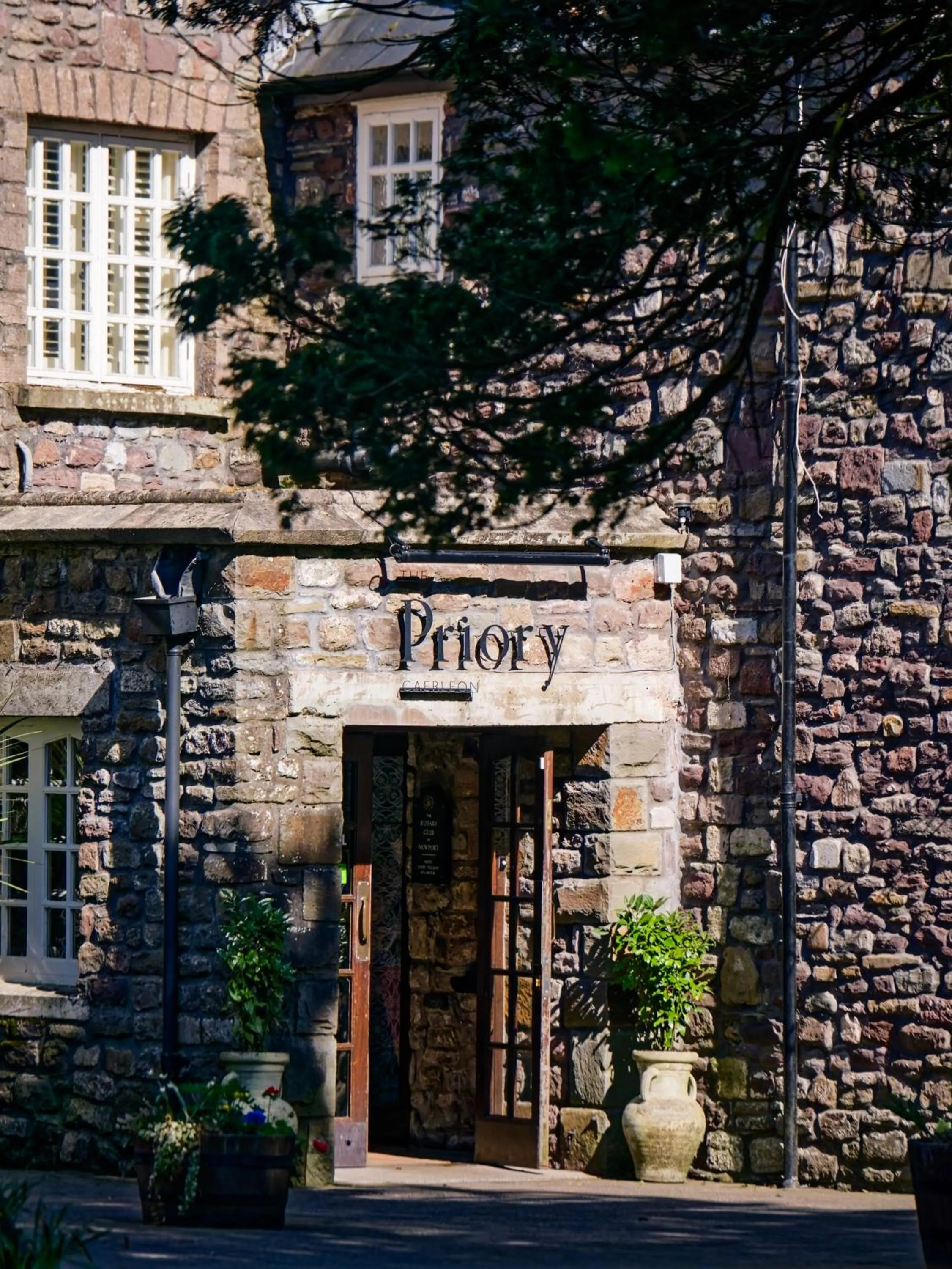 Garden in The Priory Hotel