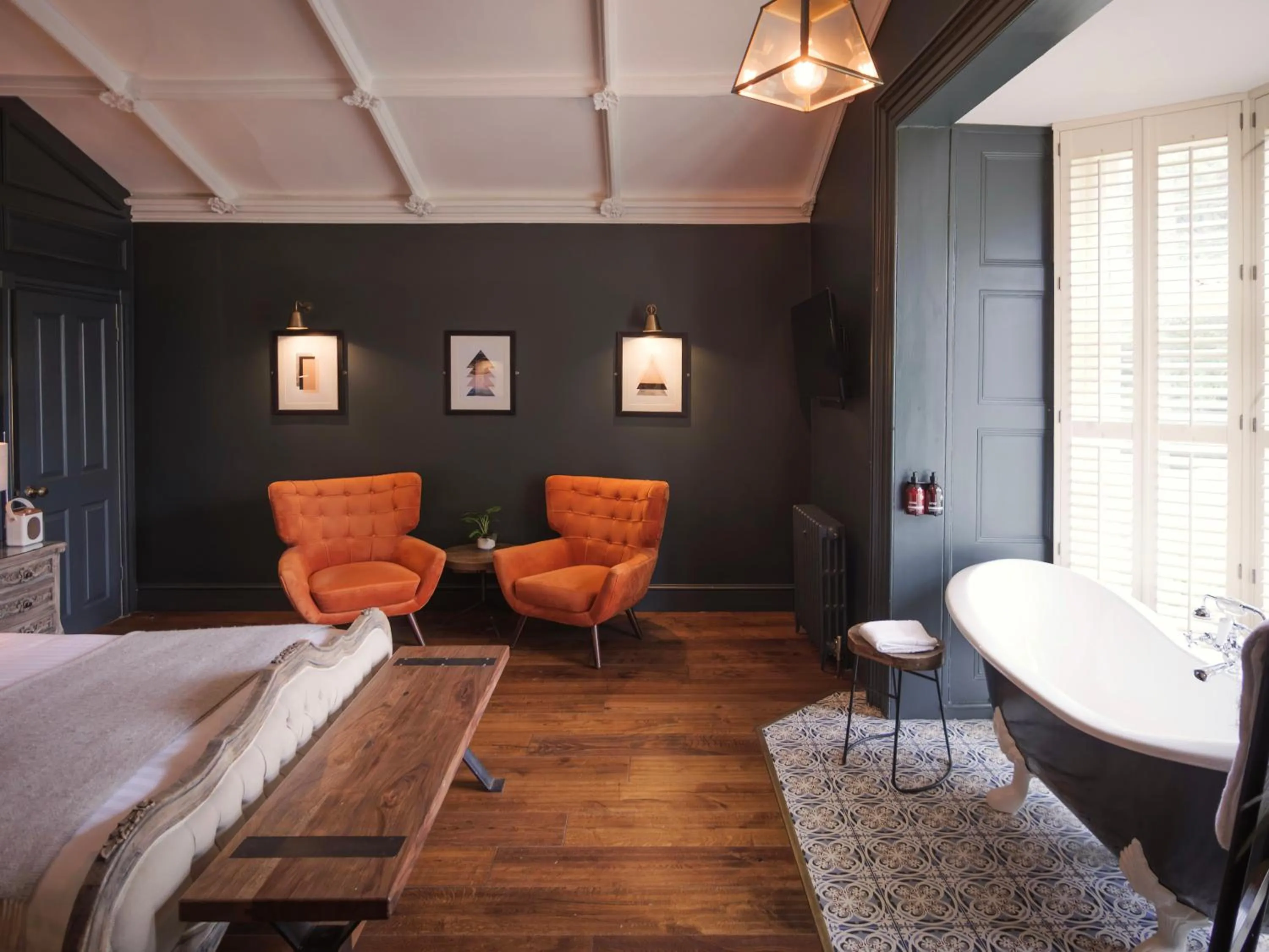 Bedroom, Bed in The Priory Hotel