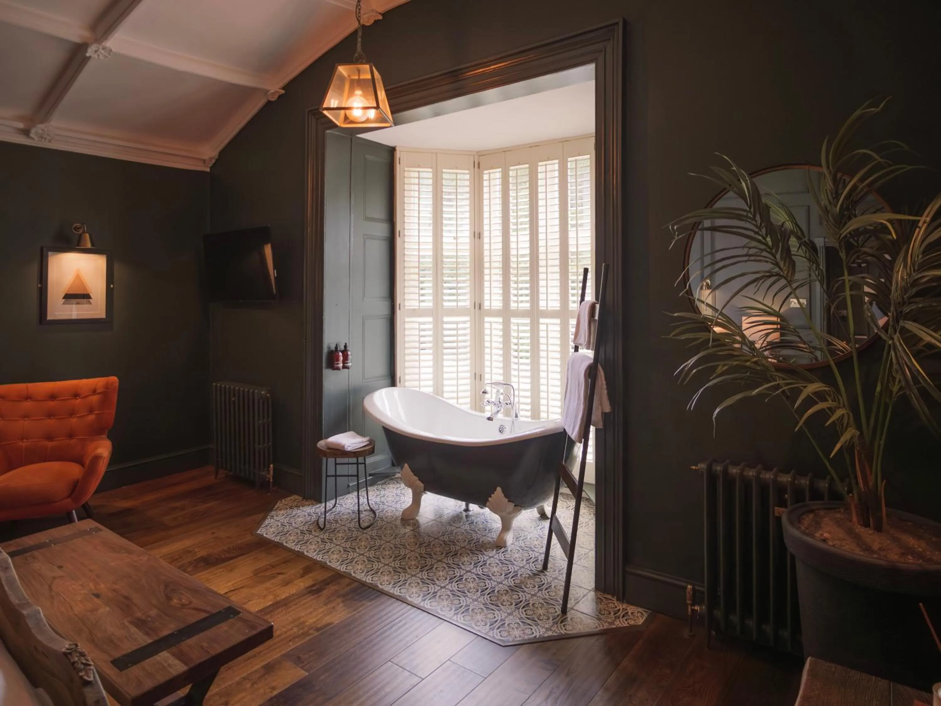 Bedroom in The Priory Hotel