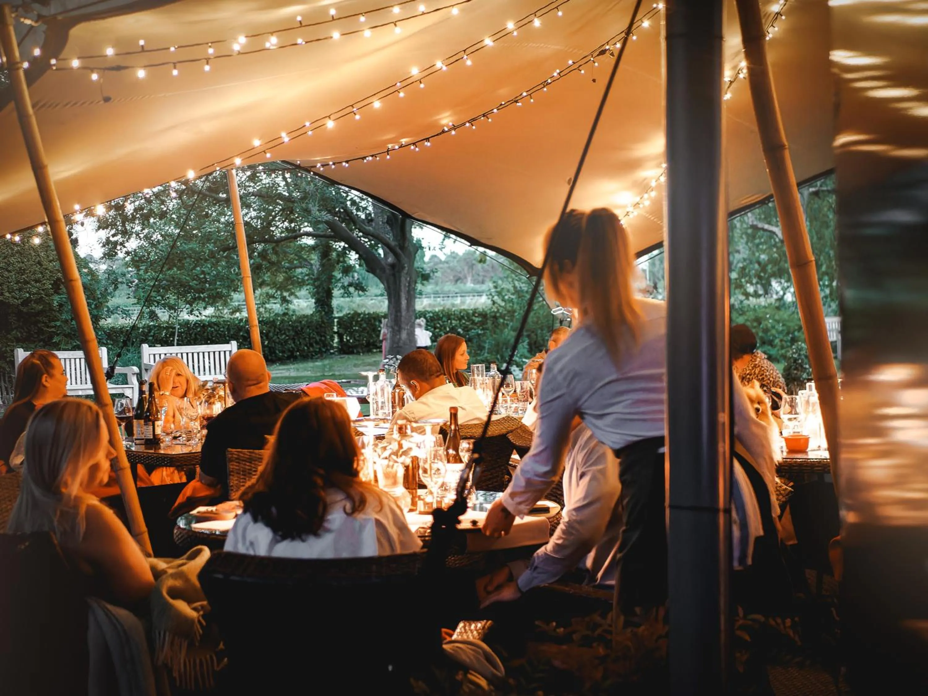 Garden in The Priory Hotel
