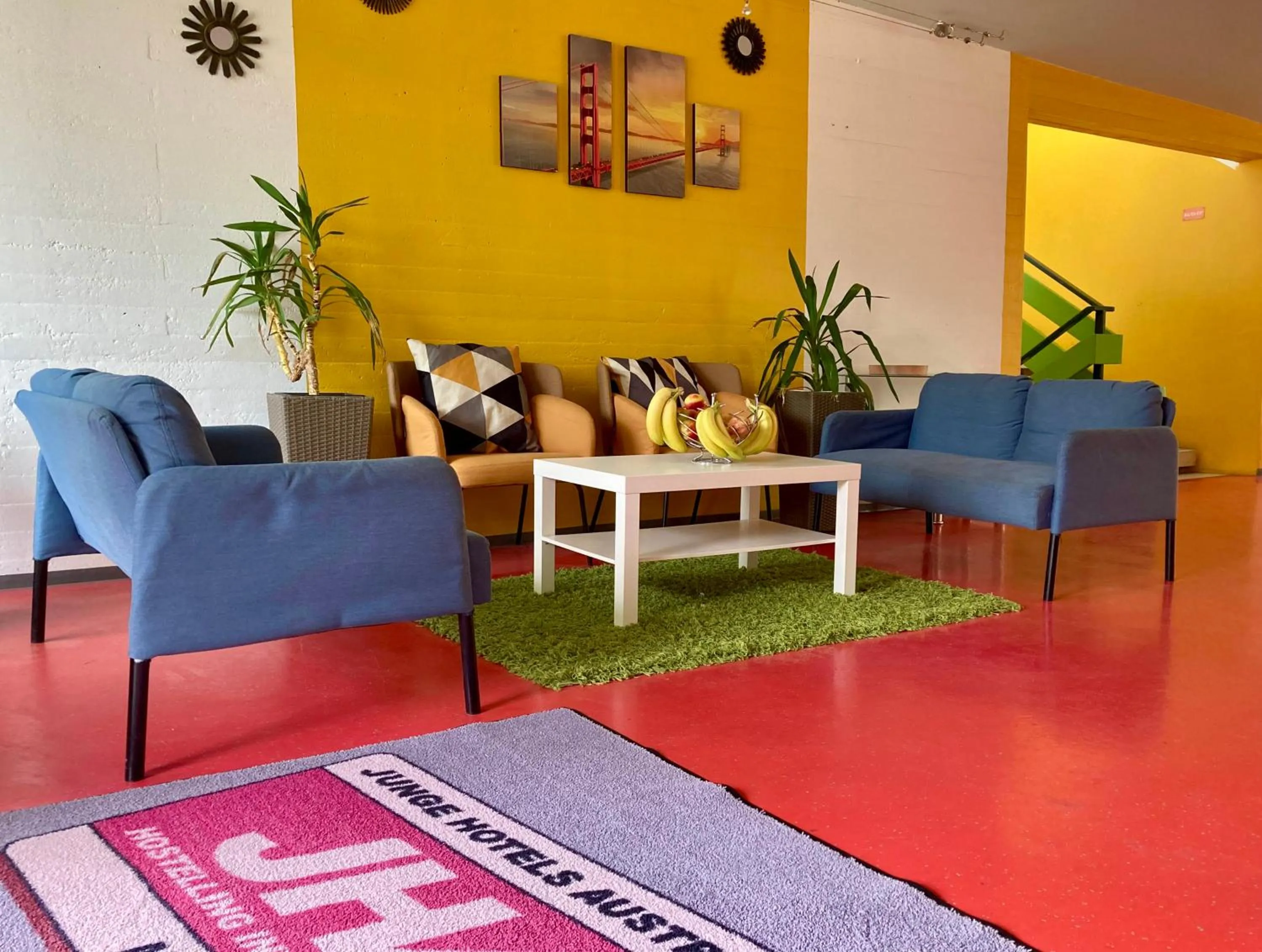 Lobby or reception in Junges Hotel Melk