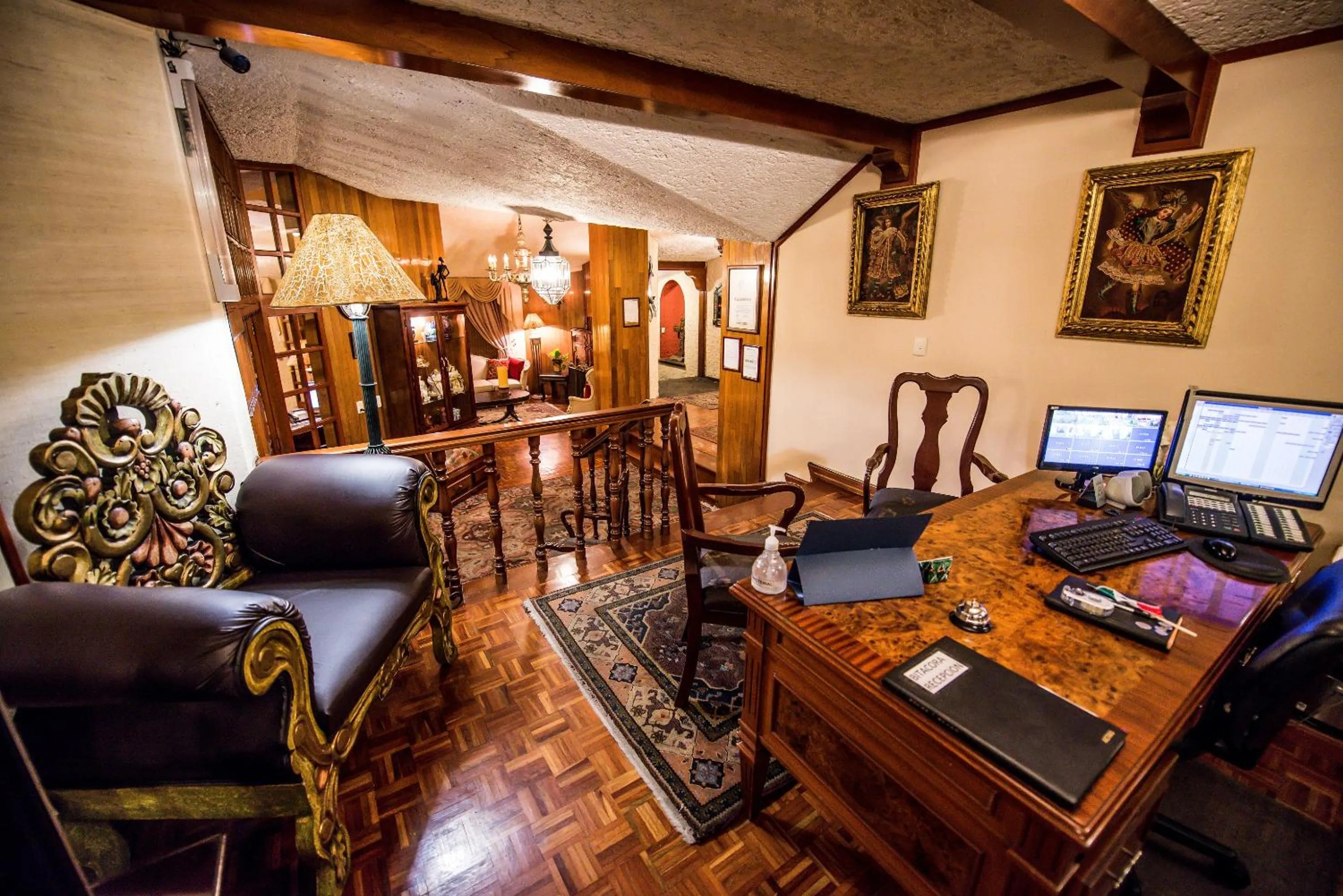 Lobby or reception in Hotel La Mansion del Sol