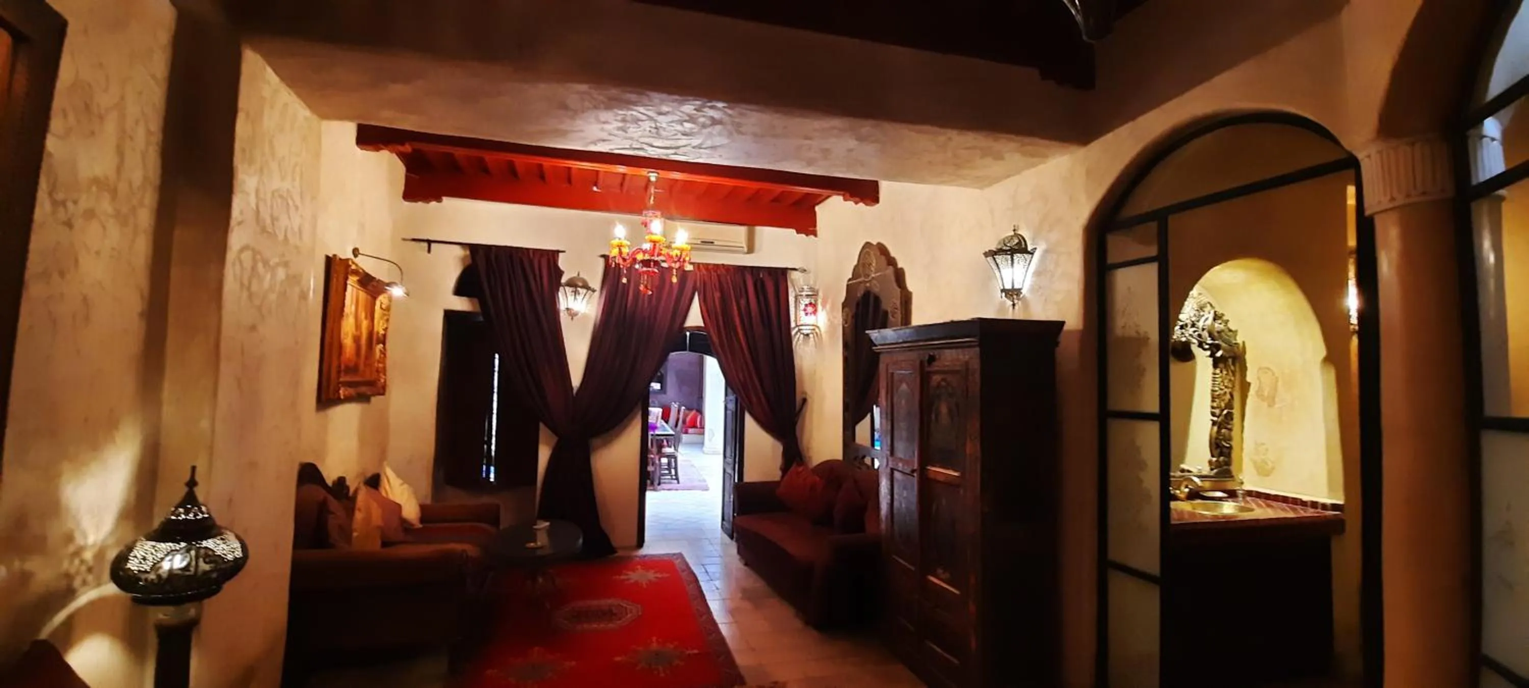 Living room in Riad Lorsya